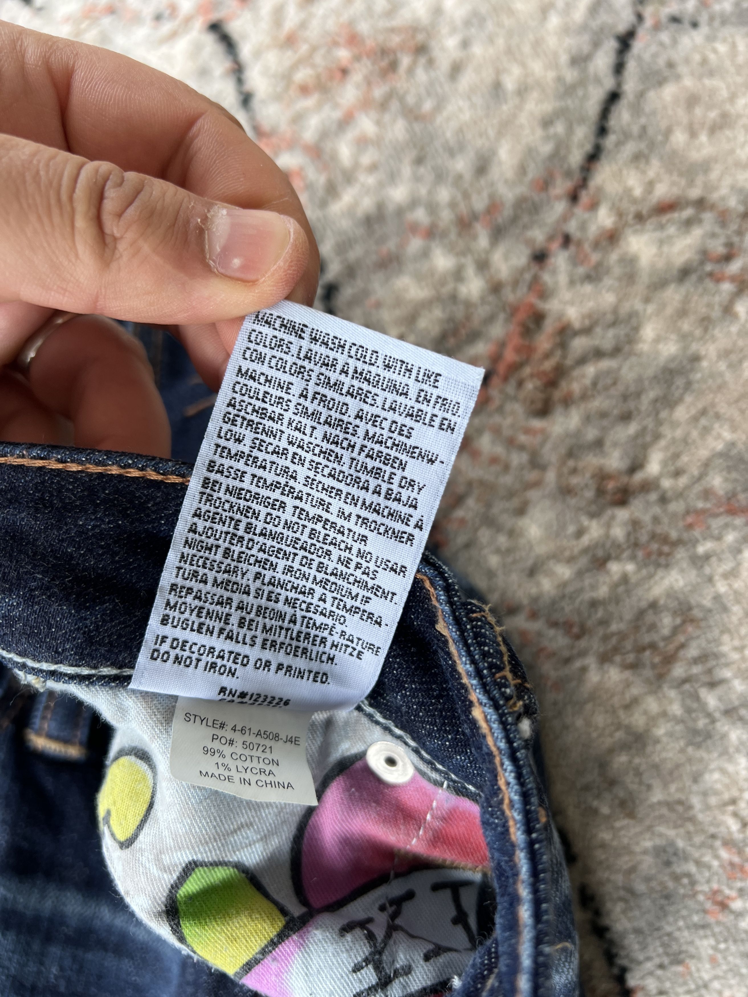 Christian Audigier × Ed Hardy Ed Hardy By Christian Audigier White Label Jeans Size 28" / US 6 / IT 42 - 12 Thumbnail