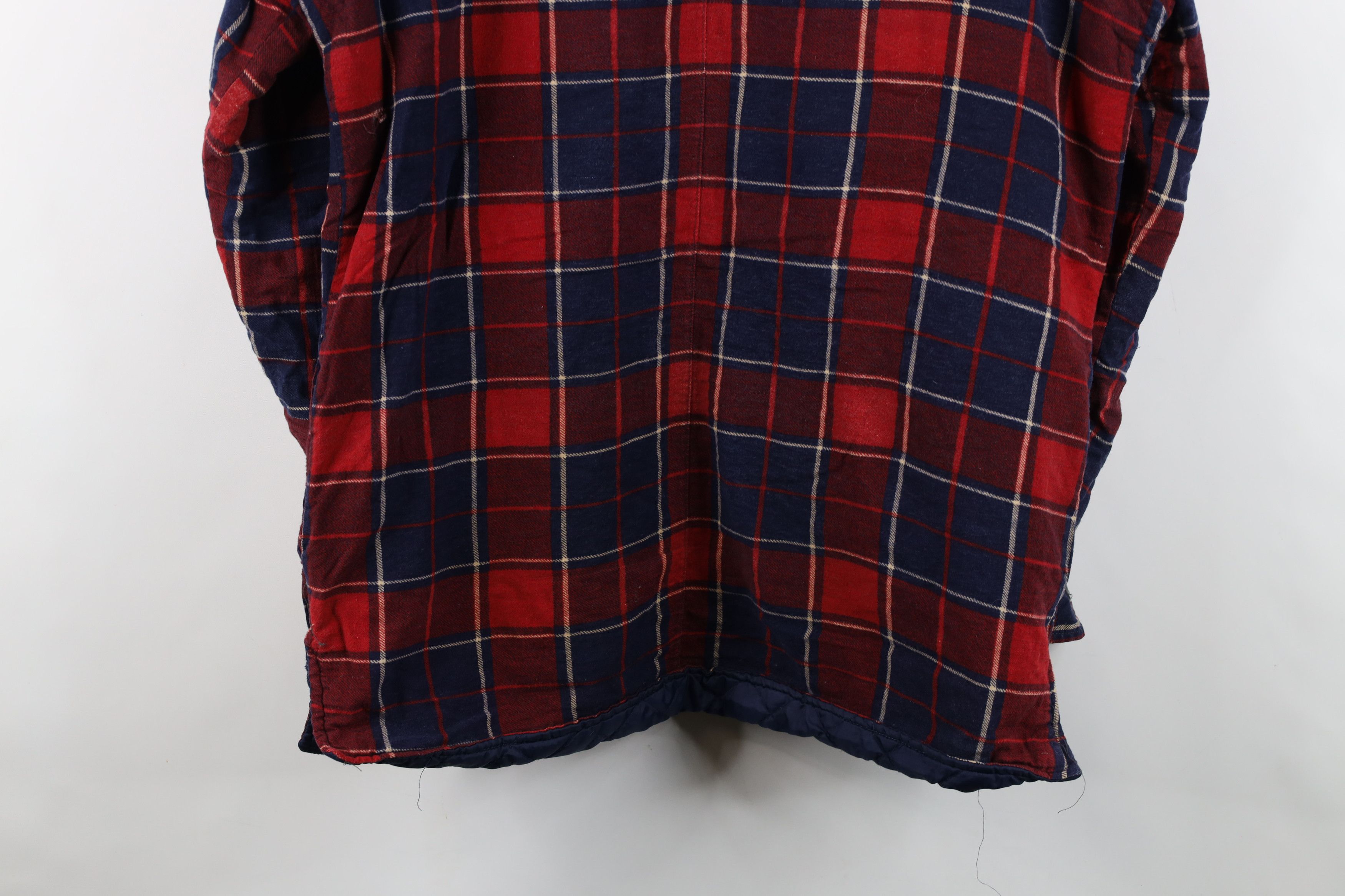 Vintage Vintage 90s Streetwear Flannel Button Shirt Jacket Jac Shirt Size US M / EU 48-50 / 2 - 15 Thumbnail