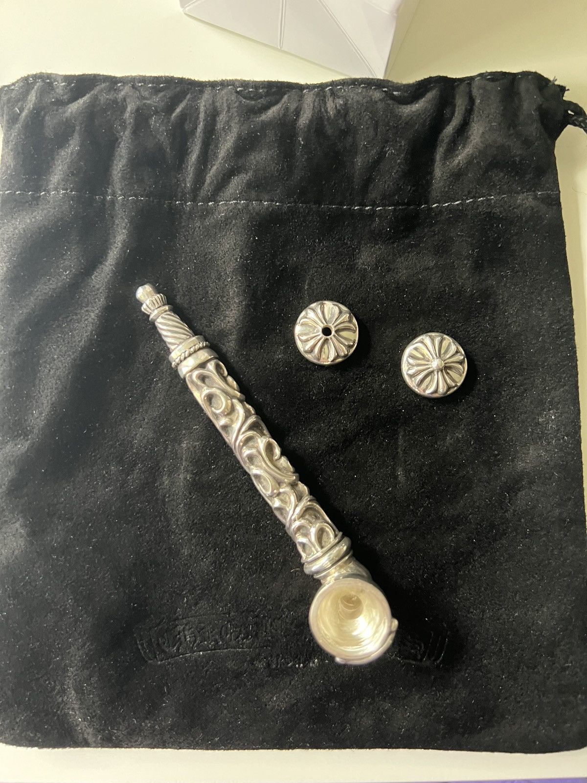 Chrome Hearts Chrome Hearts Pipe Size ONE SIZE - 4 Thumbnail