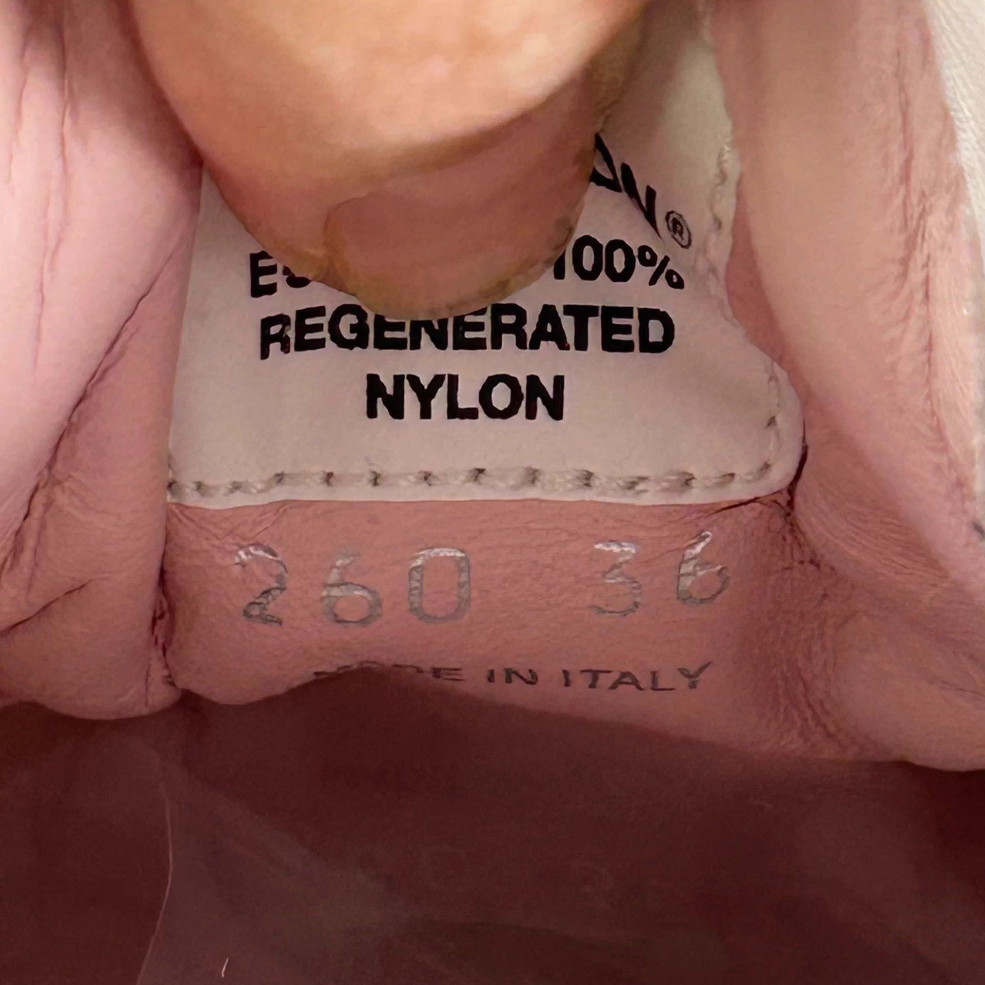 Prada Prada Pink Platform Cookie Sneakers 36 Triangle Logo Size US 6 / IT 36 - 7 Thumbnail