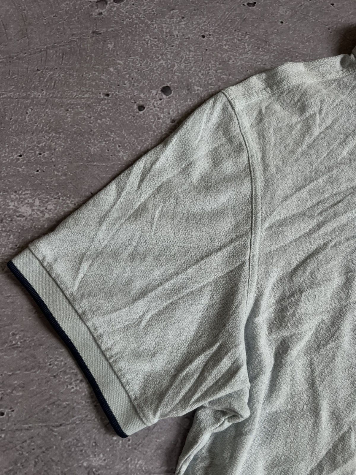 Fred Perry Fred Perry Short Sleeve Half Zip Tipped Crepe Shirt XXL Size US XXL / EU 58 / 5 - 6 Thumbnail