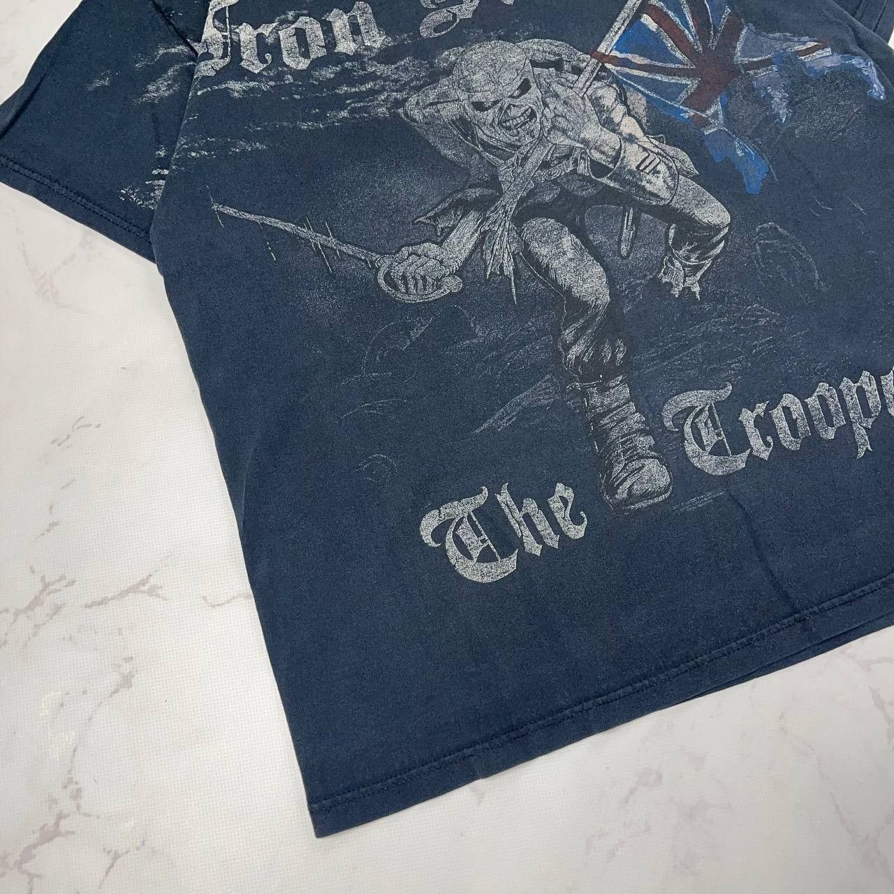 Vintage Vintage X Band tees Iron Maiden 2007 Rock Tour Rap Merch L Size US L / EU 52-54 / 3 - 7 Thumbnail