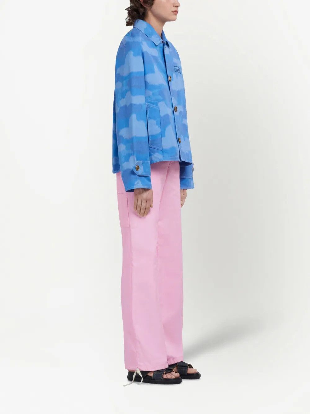 Marni o1y1125 Casual Pant in Light Pink Size 27" / US 4 / IT 40 - 5 Thumbnail