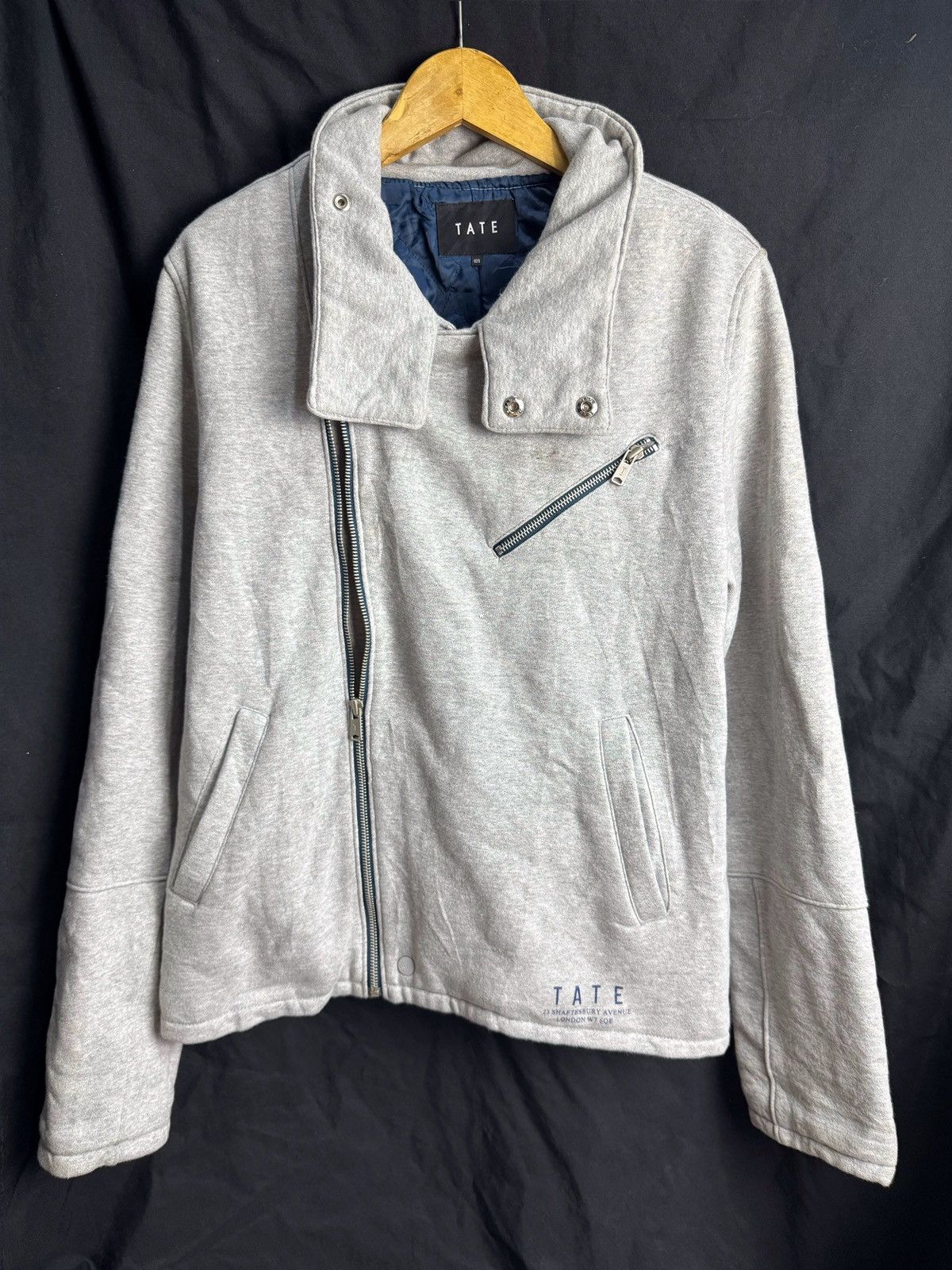 If Six Was Nine × Japanese Brand Asymmetrical Tate Jacket Sweat Japanese Brand Size US L / EU 52-54 / 3 - 2 Thumbnail