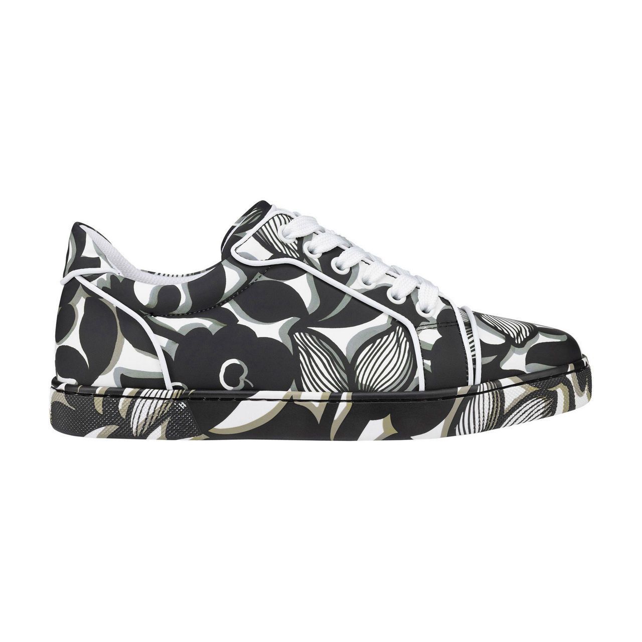 Christian Louboutin o1bcso1str0825 Vieira Orlato in Black/White Size US 7 / IT 37 - 2 Thumbnail