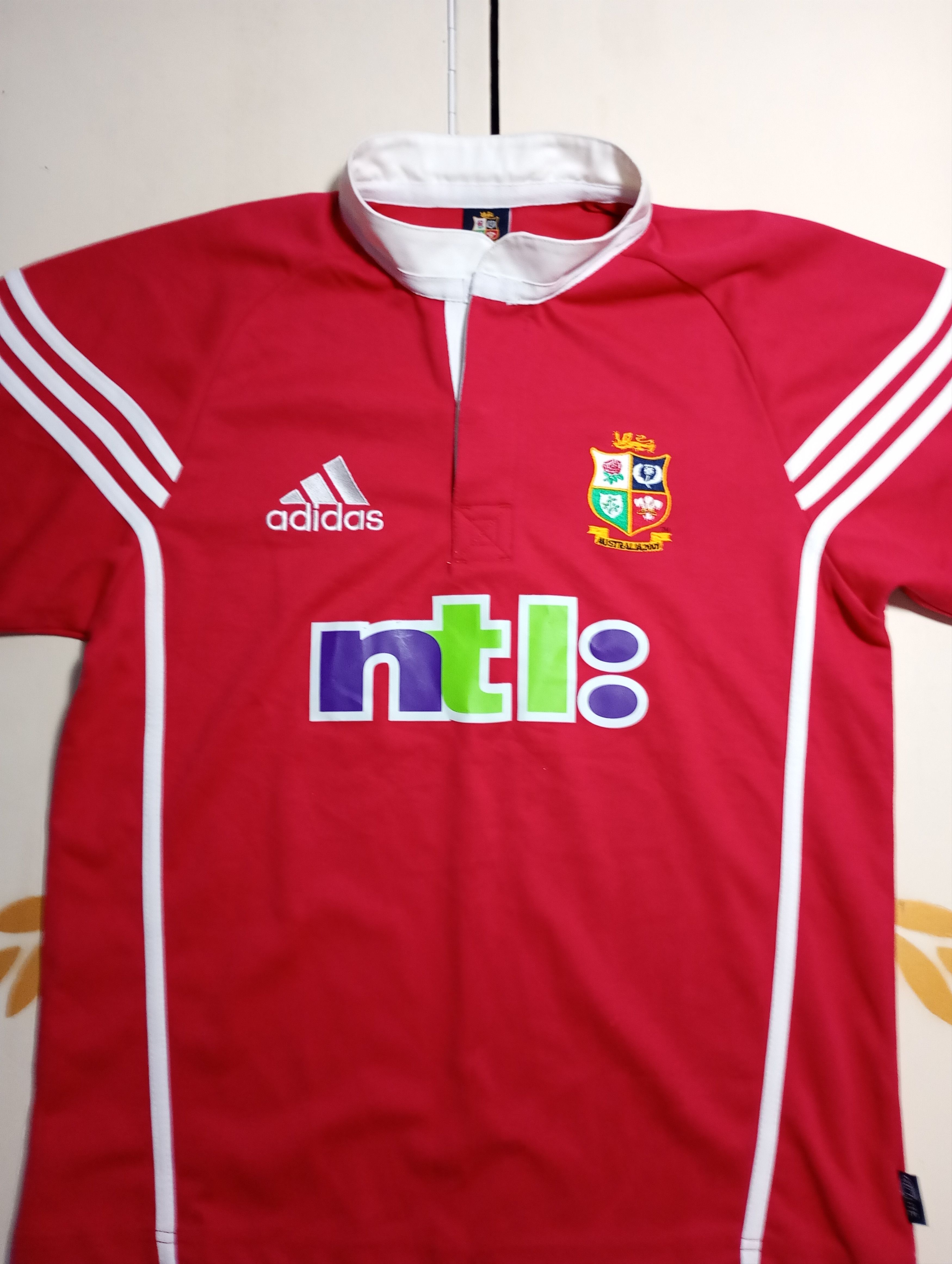 Adidas Adidas British&Irish Lions Australia 2001 Rugby Shirt Size US M / EU 48-50 / 2 - 6 Thumbnail