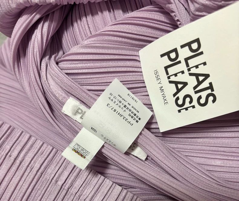 Issey Miyake Issey Miyake Purple dress Size L / US 10 / IT 46 - 2 Thumbnail