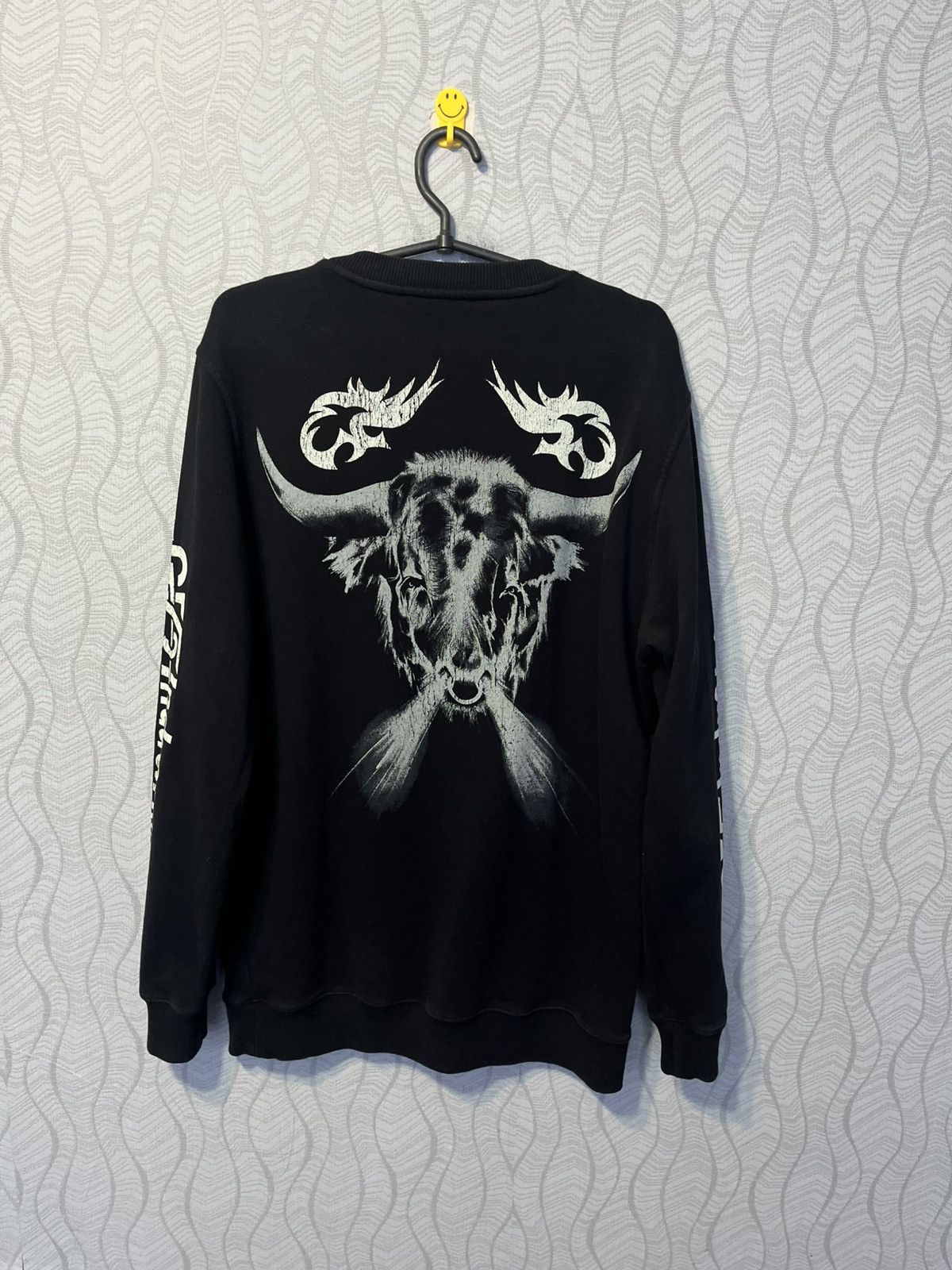 Givenchy Givenchy Bull Skull Graphic Sweatshirt Logo Tisci Era Size S Size US S / EU 44-46 / 1 - 7 Thumbnail