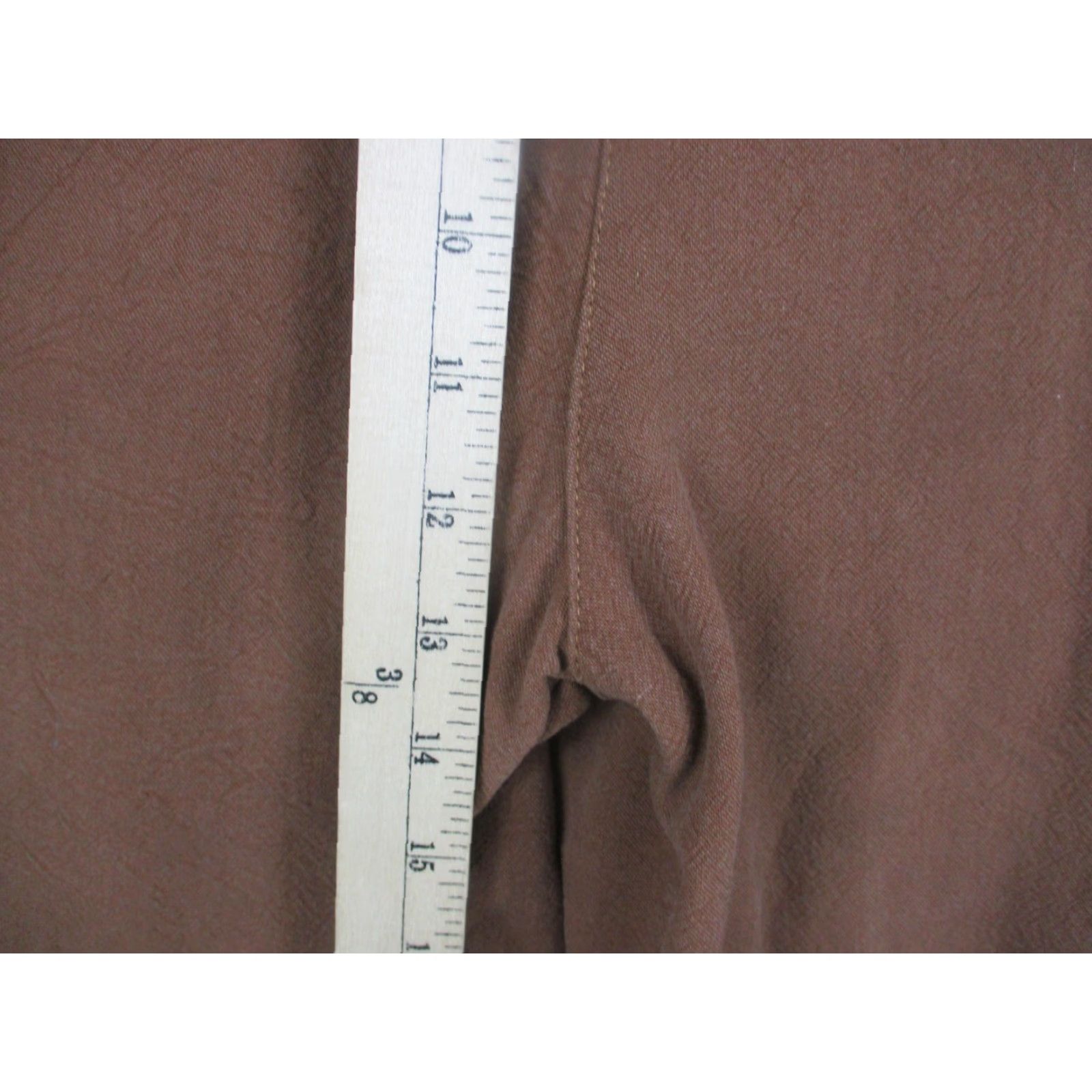 Vintage MR-DONOO Pants Mens 37 Jogger Brown Insulated Winter Lined Chino Relaxed Tapered Size US 37 - 6 Thumbnail