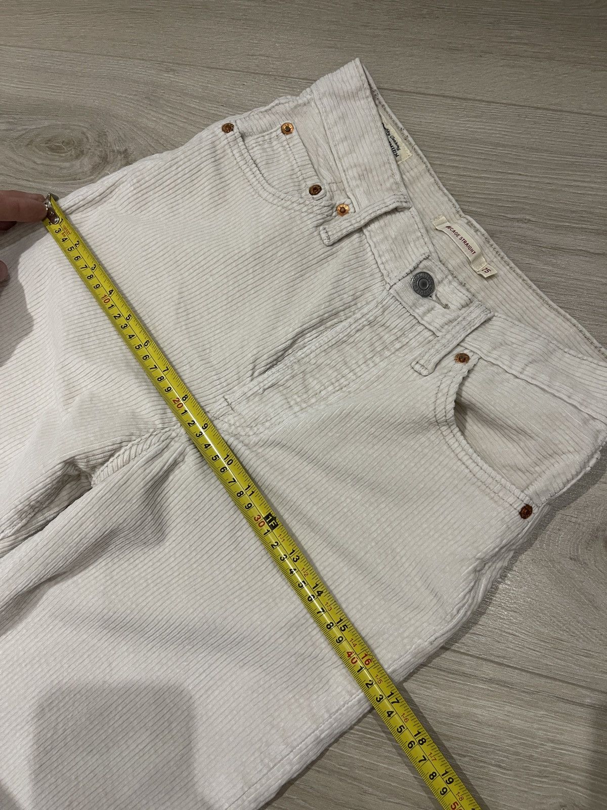 Levi's Levi’s premium corduroy pants rib cage straight W25 Size 25" / US 0 / IT 36 - 10 Thumbnail