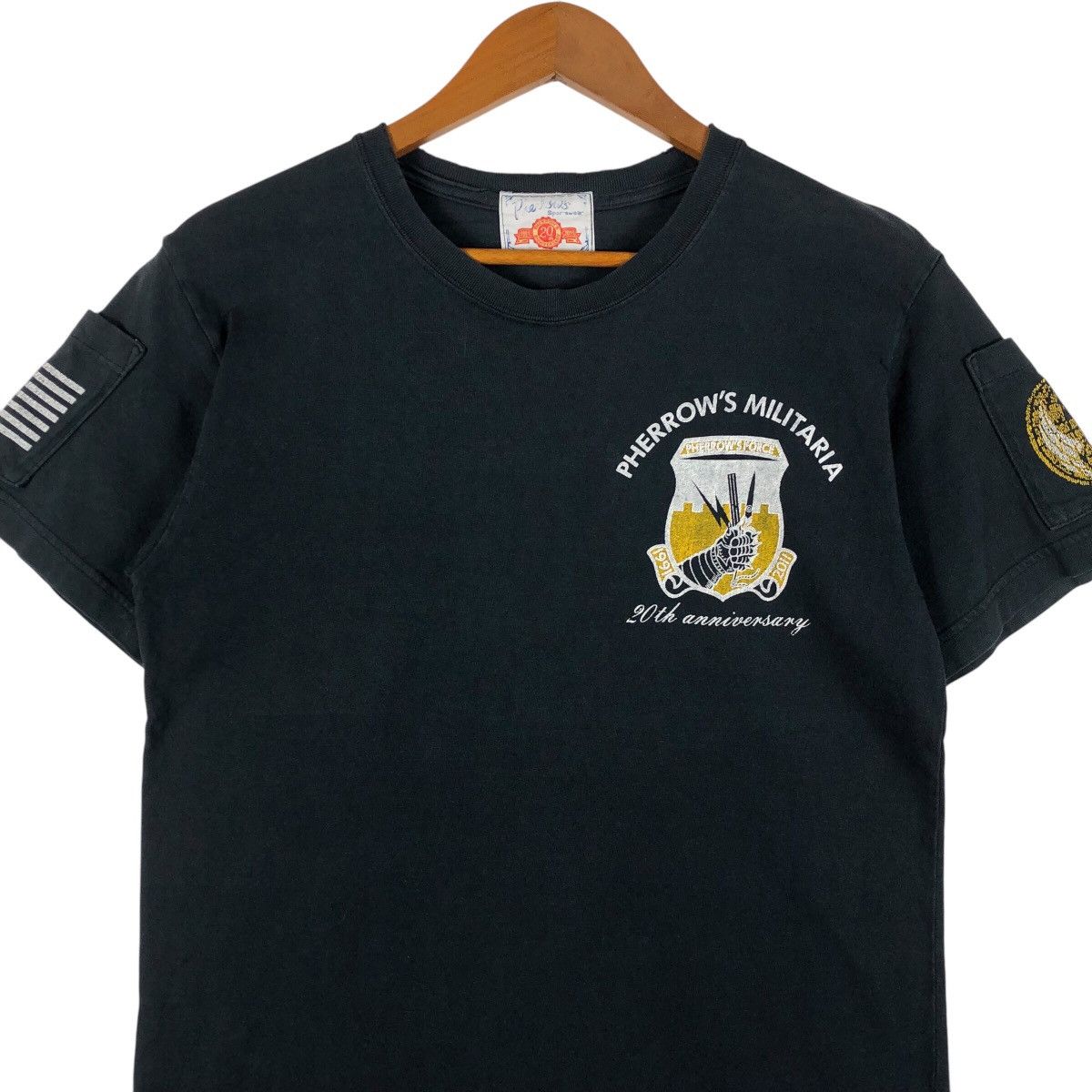 Vintage PHERROWS Militaria 51th Fiw Air Force T-Shirt Size US S / EU 44-46 / 1 - 2 Thumbnail