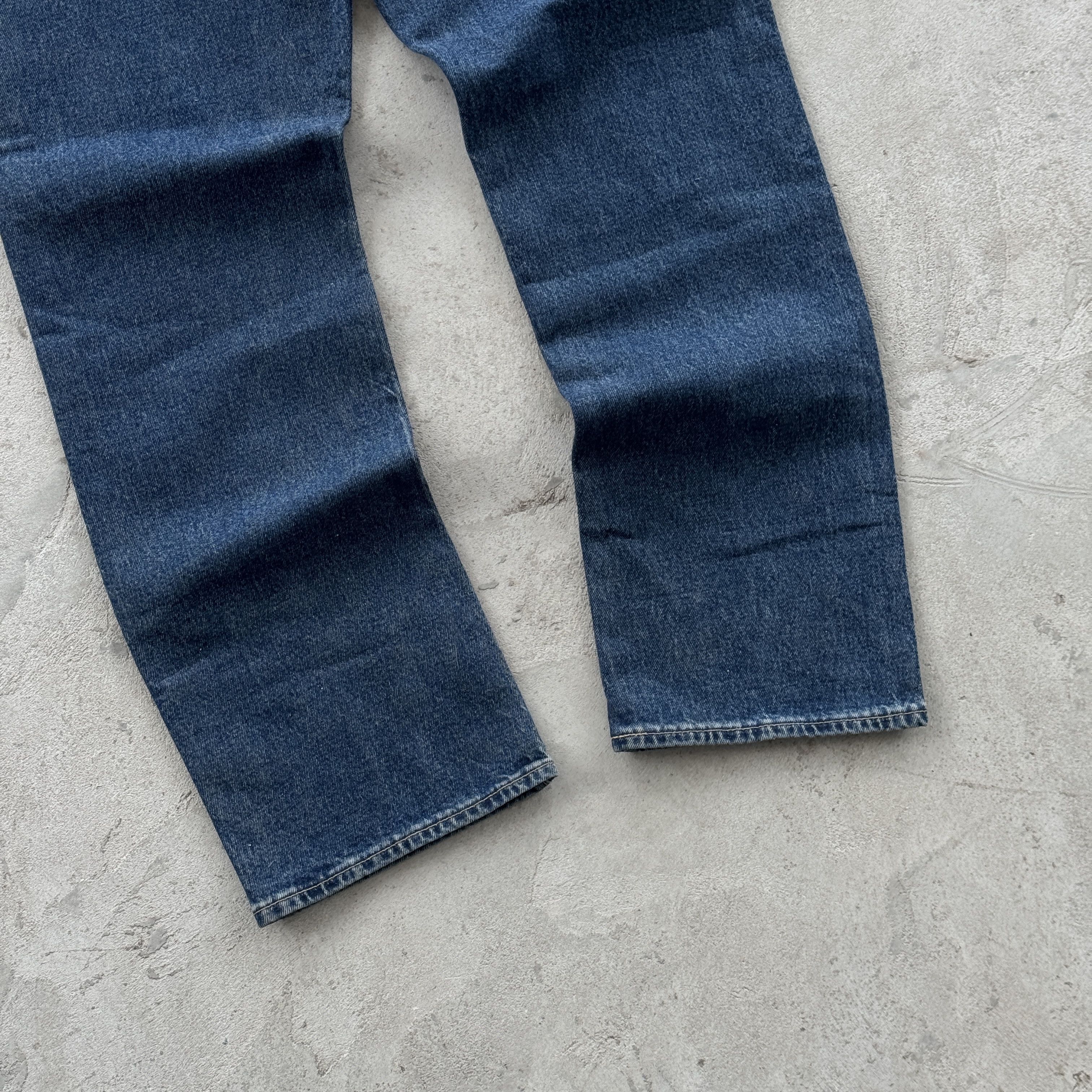 Levi's Levi’s Premium 501 '93 Straight Fit Jeans Dark Wash Size US 32 / EU 48 - 8 Thumbnail