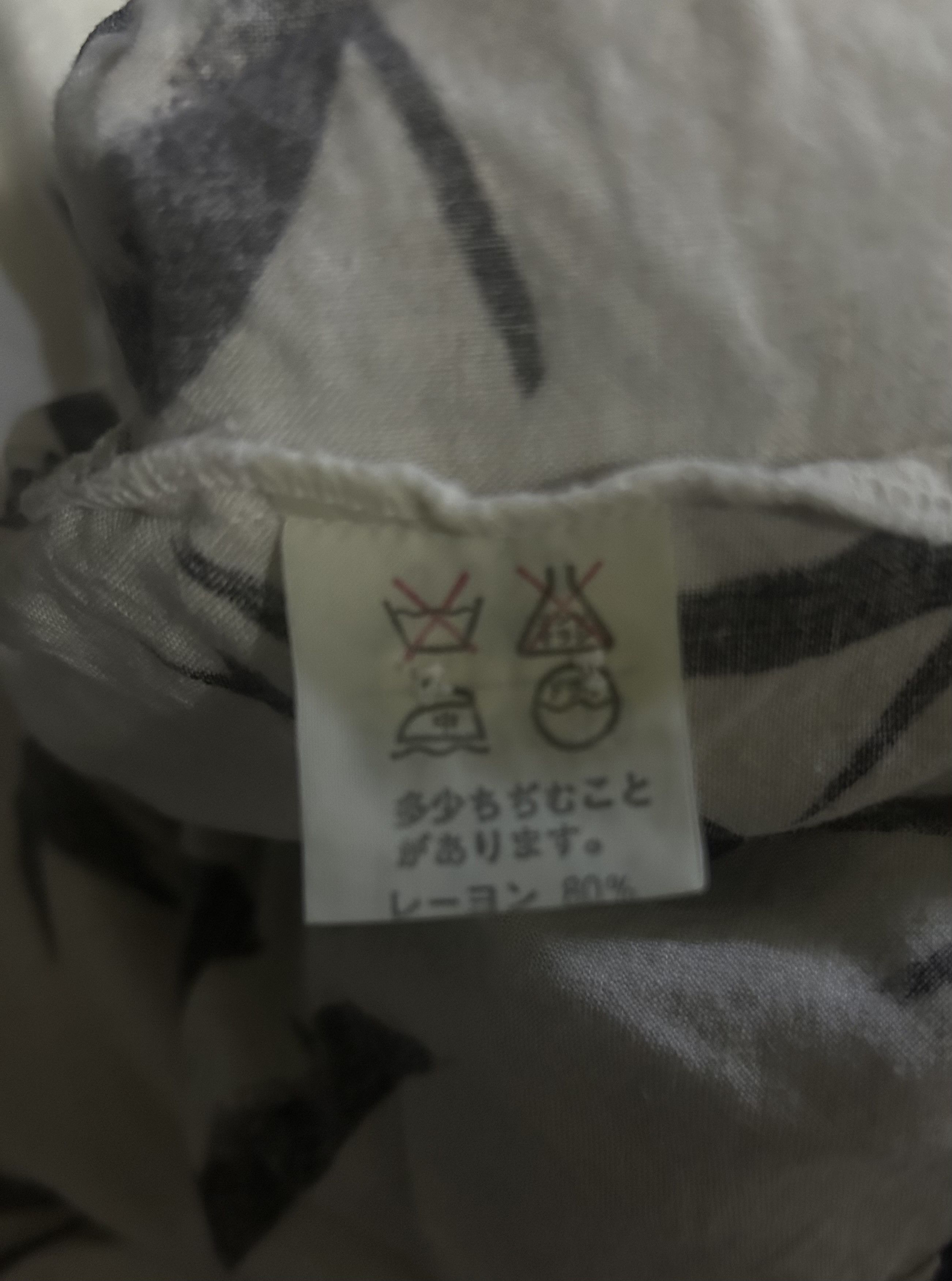 Japanese Brand Button ups crop top shirt very cool design Size US L / EU 52-54 / 3 - 6 Thumbnail