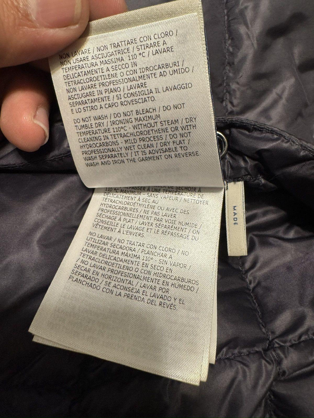 Moncler MONCLER ZOIS GIUBBOTTO Reversible Jacket Navy/White&Red SZ 4 Size US L / EU 52-54 / 3 - 8 Thumbnail