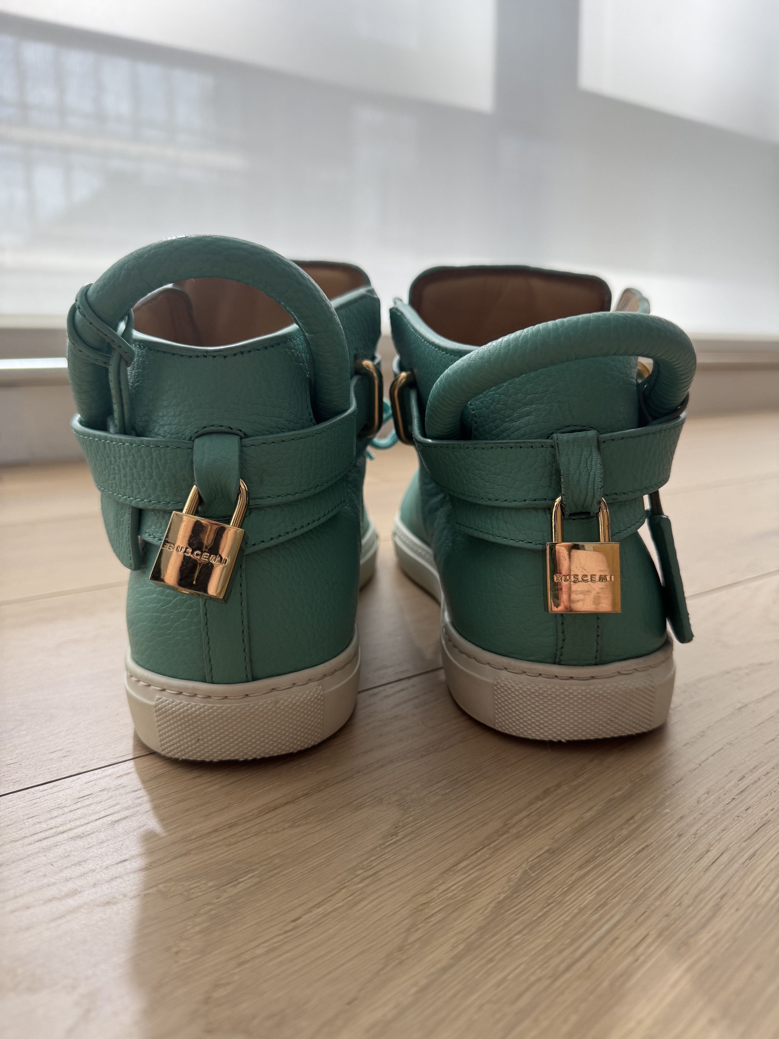 Buscemi Aqua Marina 100mm High Stop Sneakers Size 44/US 11