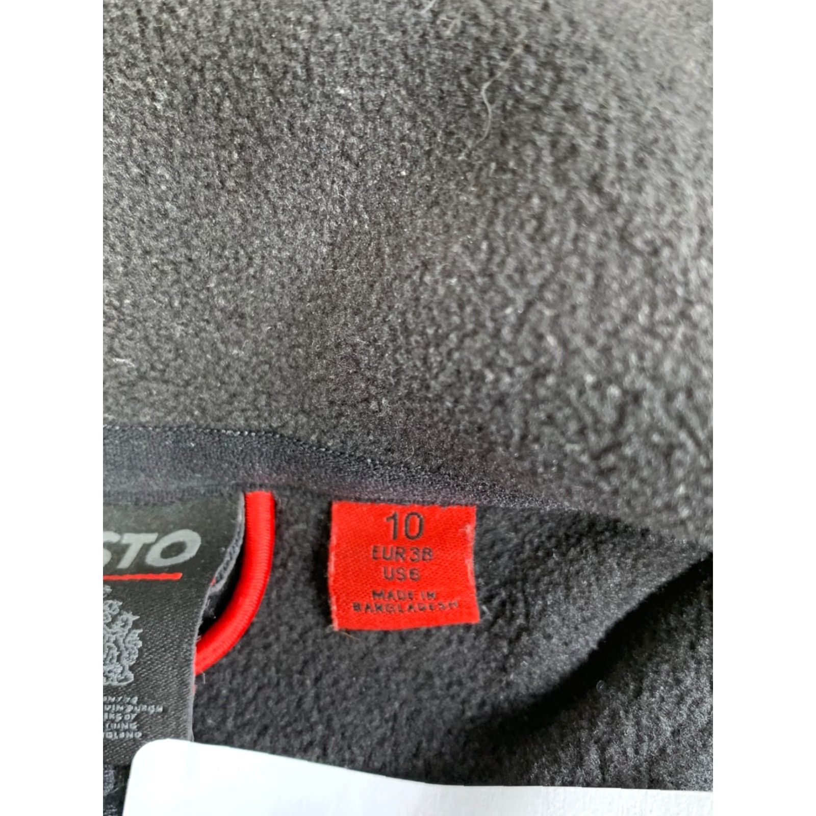 Musto MUSTO Jacket Womens 6 Black Full Zip Pockets Fleece Corsica Size 6 Casual Outdoor Size M / US 6-8 / IT 42-44 - 6 Thumbnail