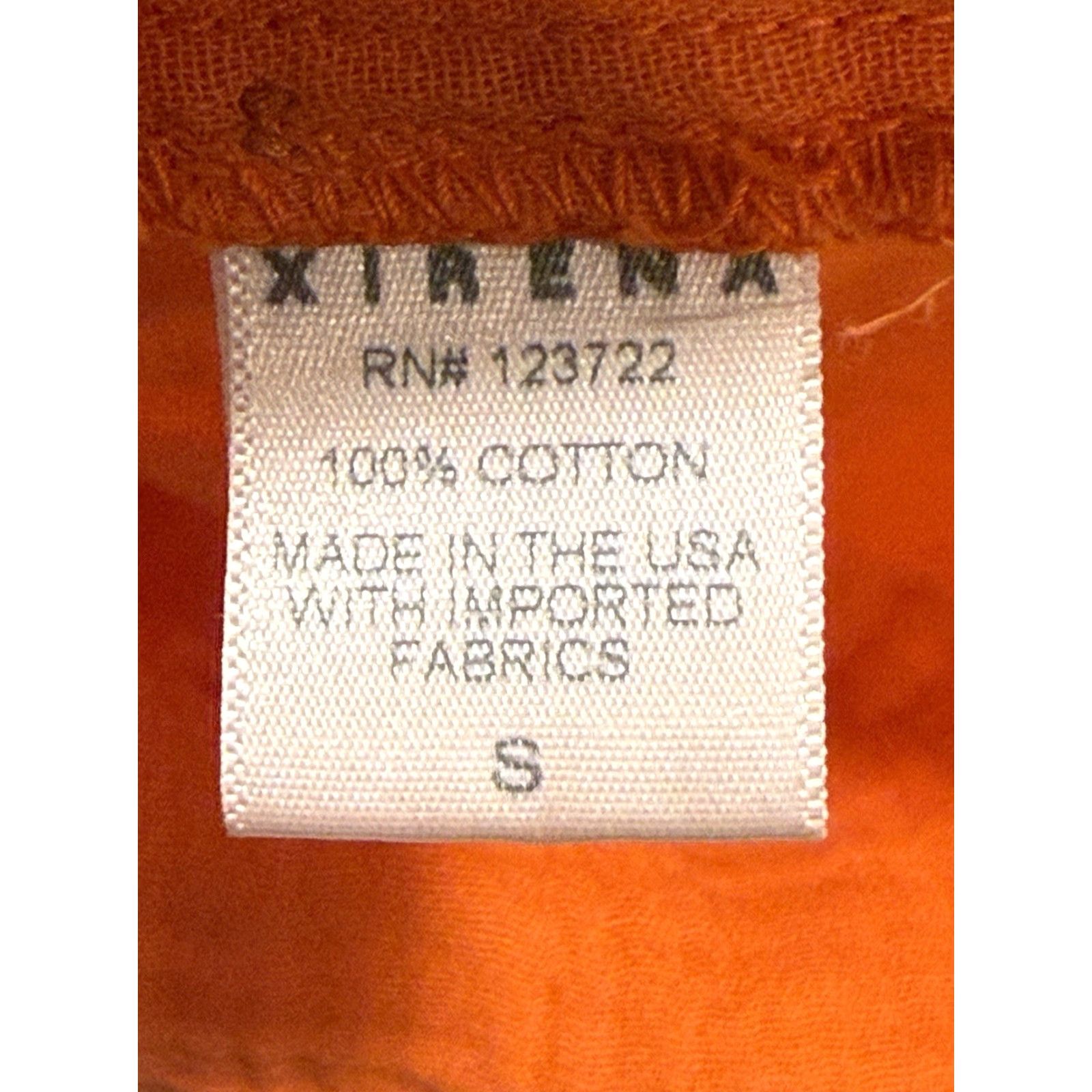 Xirena NWT Xirena Scout Cotton Gauze Shirt Tigerlily S Orange Button-Up Women Long Sleeve Casual Workwear Size S / US 4 / IT 40 - 6 Thumbnail