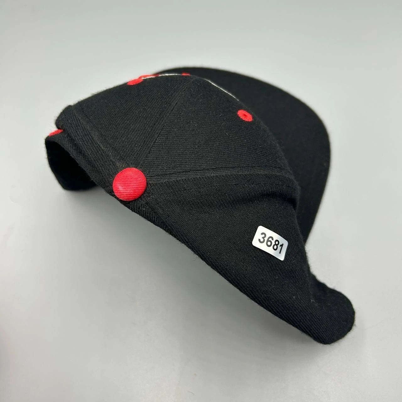 Mitchell & Ness New Jersey Devils Hat Men Black Red Embroidered Snap Back Size ONE SIZE - 8 Thumbnail