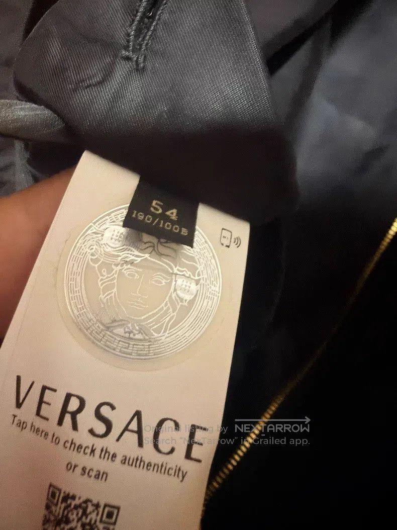 Versace Versace Cotton jacket coat Size XXL / US 16-18 / IT 52-54 - 6 Thumbnail
