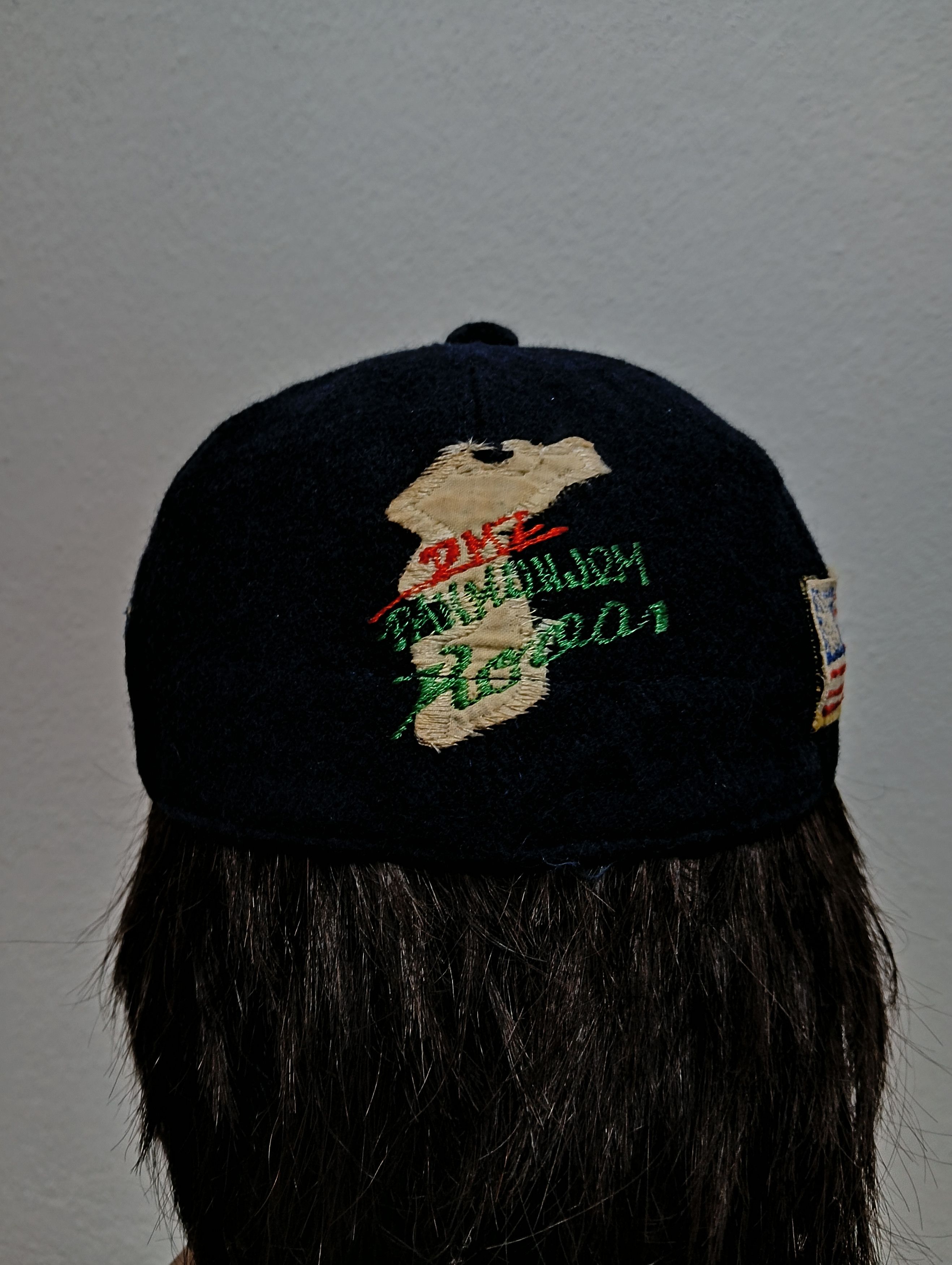 Vintage vintage pan mun jum korean wars flag hats Size ONE SIZE - 3 Thumbnail