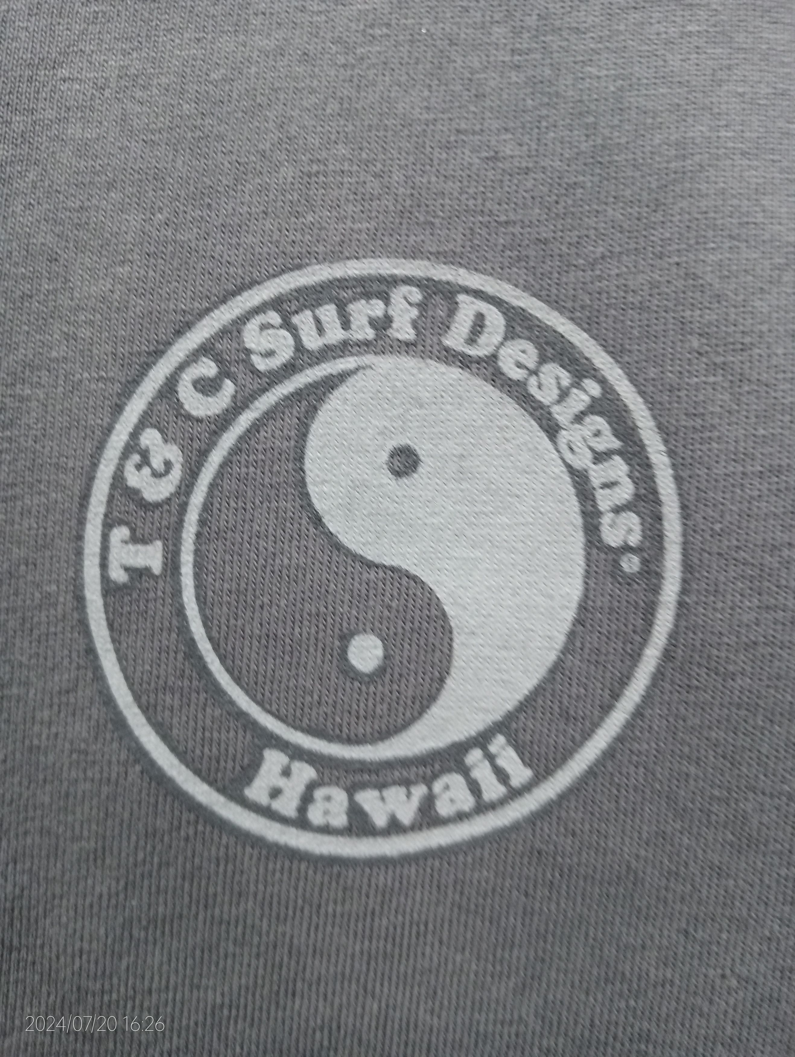 Vintage Vintage '90s Single Stitch T&C Surf Design Hawaii Dragon Tee Size US M / EU 48-50 / 2 - 5 Thumbnail