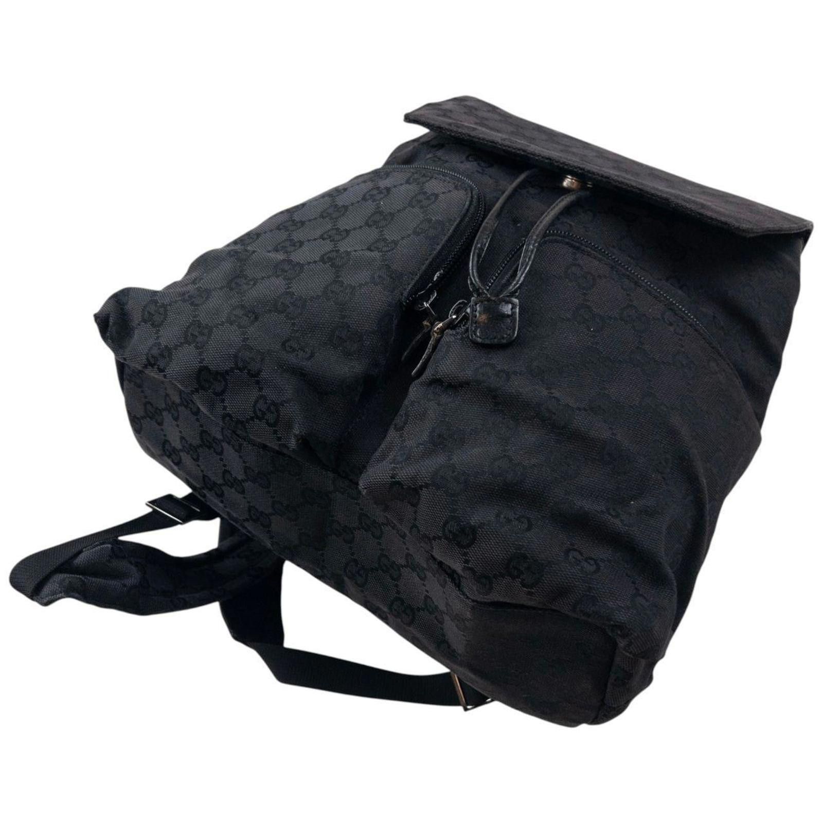 Gucci Vintage 2000s Gucci Monogram Backpack Size ONE SIZE - 7 Thumbnail