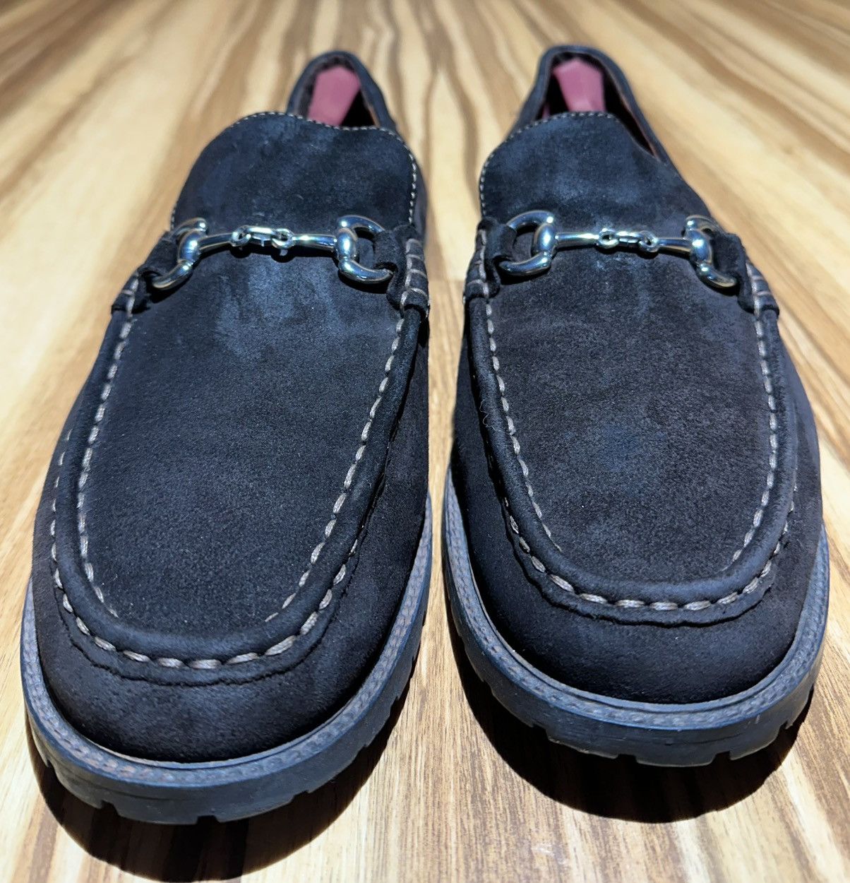 Tasso Elba Tasso Elba Dark Brown Suede Slip-On Loafers Size 10 1/2 Size US 10.5 / EU 43-44 - 6 Thumbnail