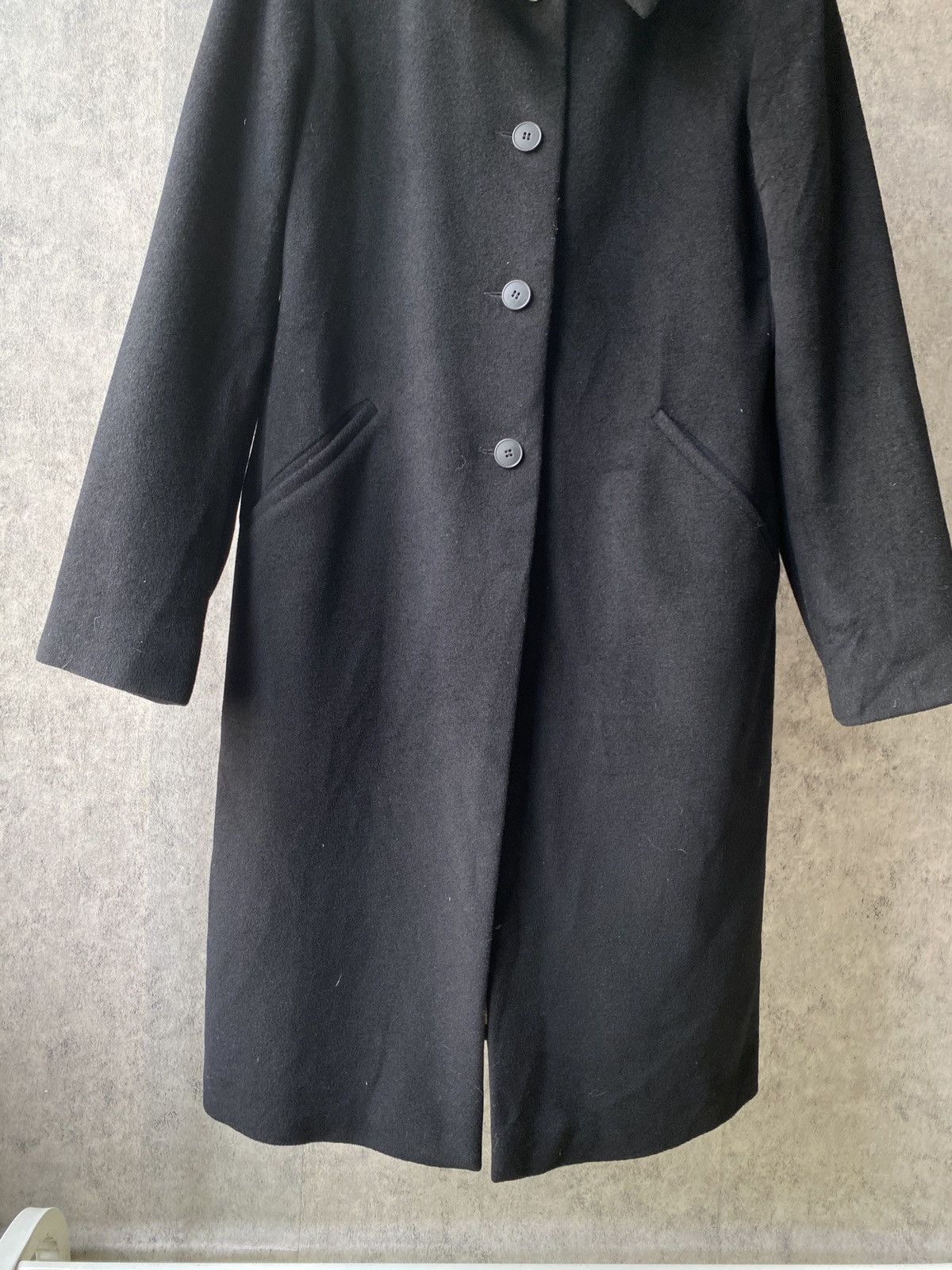 Japanese Brand × agnes b. Agnes.B Lambswool Angora Doublure Lining Coat Size US S / EU 44-46 / 1 - 6 Thumbnail