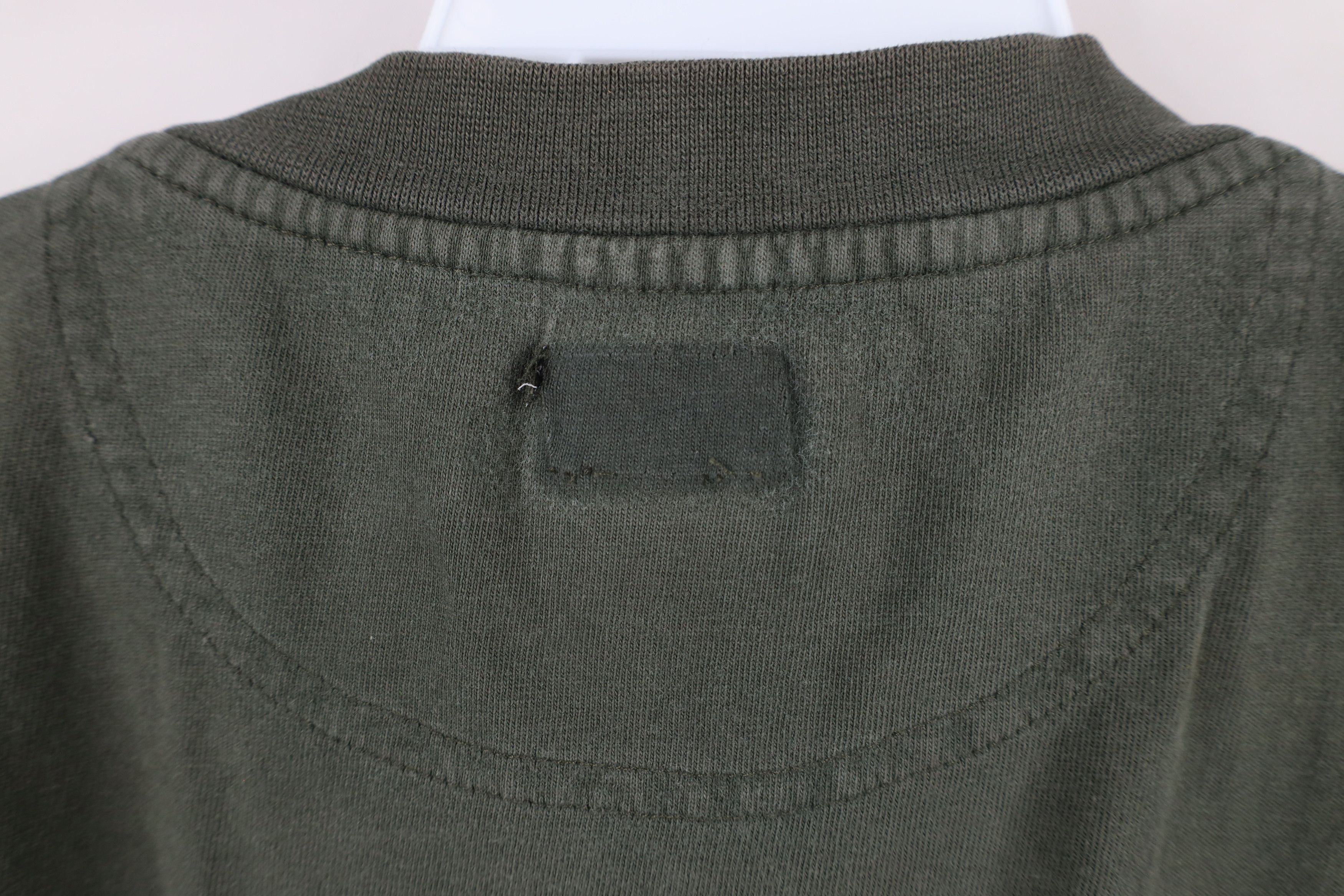 Dickies × Vintage Vintage Dickies Blank Short Sleeve Henley T-Shirt Green Size US L / EU 52-54 / 3 - 10 Thumbnail