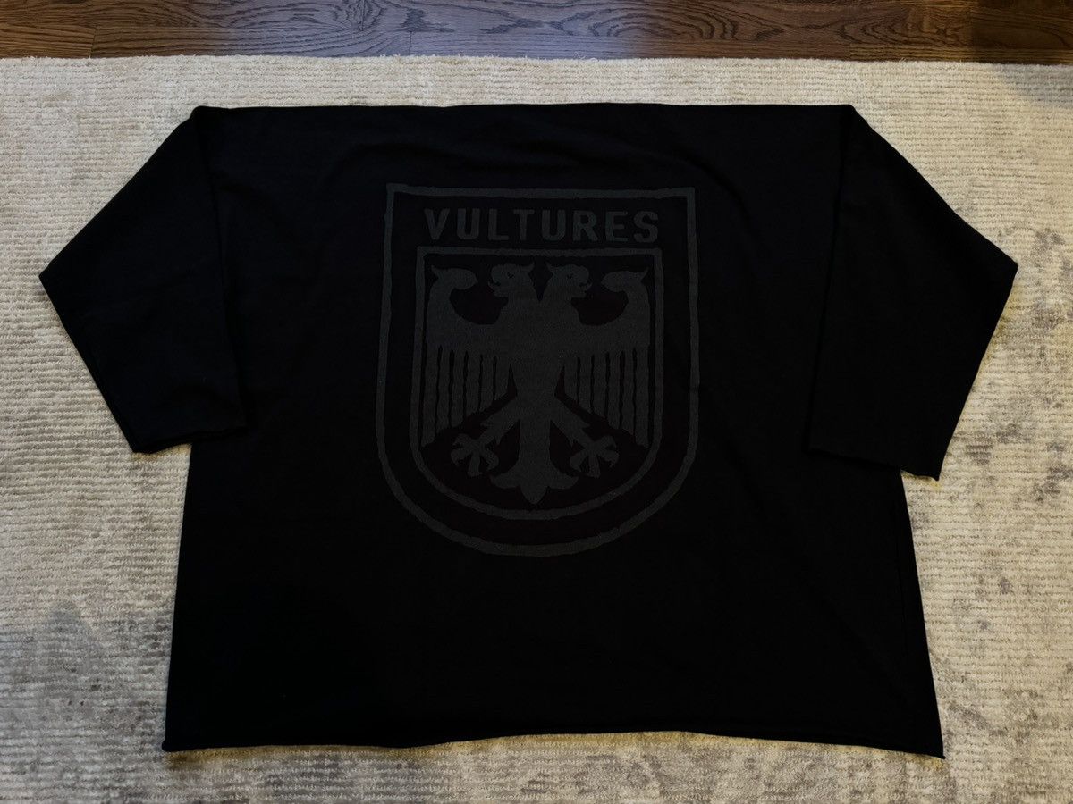 Kanye West Size 3 XL Yeezy Vultures Long T Black Tee Shirt Yzy Tour Size US XL / EU 56 / 4 - 10 Thumbnail