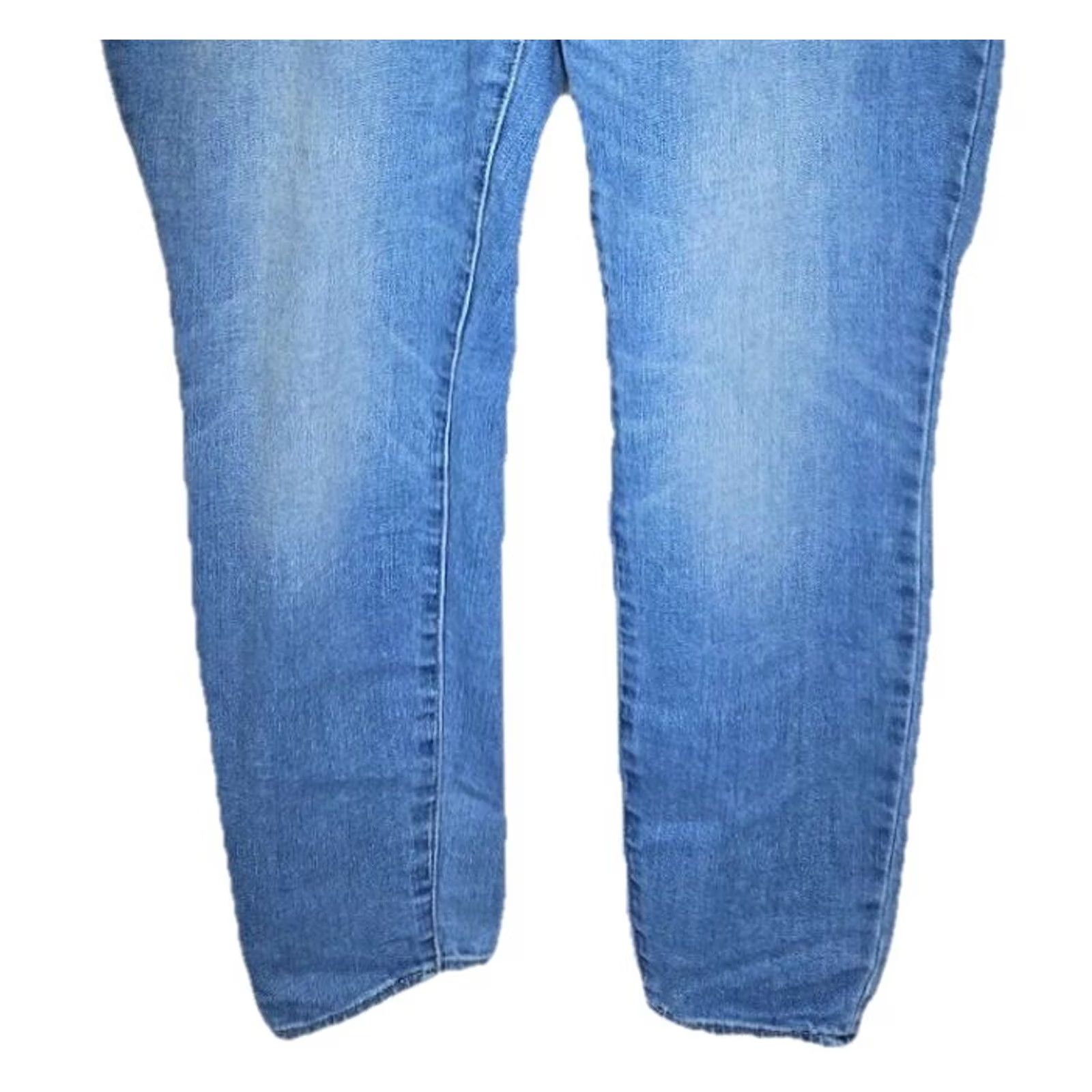 Lucky Brand Lucky Brand Lolita Skinny Jeans Women’s 12 Low Rise Stretch Denim Blue 31R Jeans Women Size 34" / US 12 / IT 48 - 3 Thumbnail