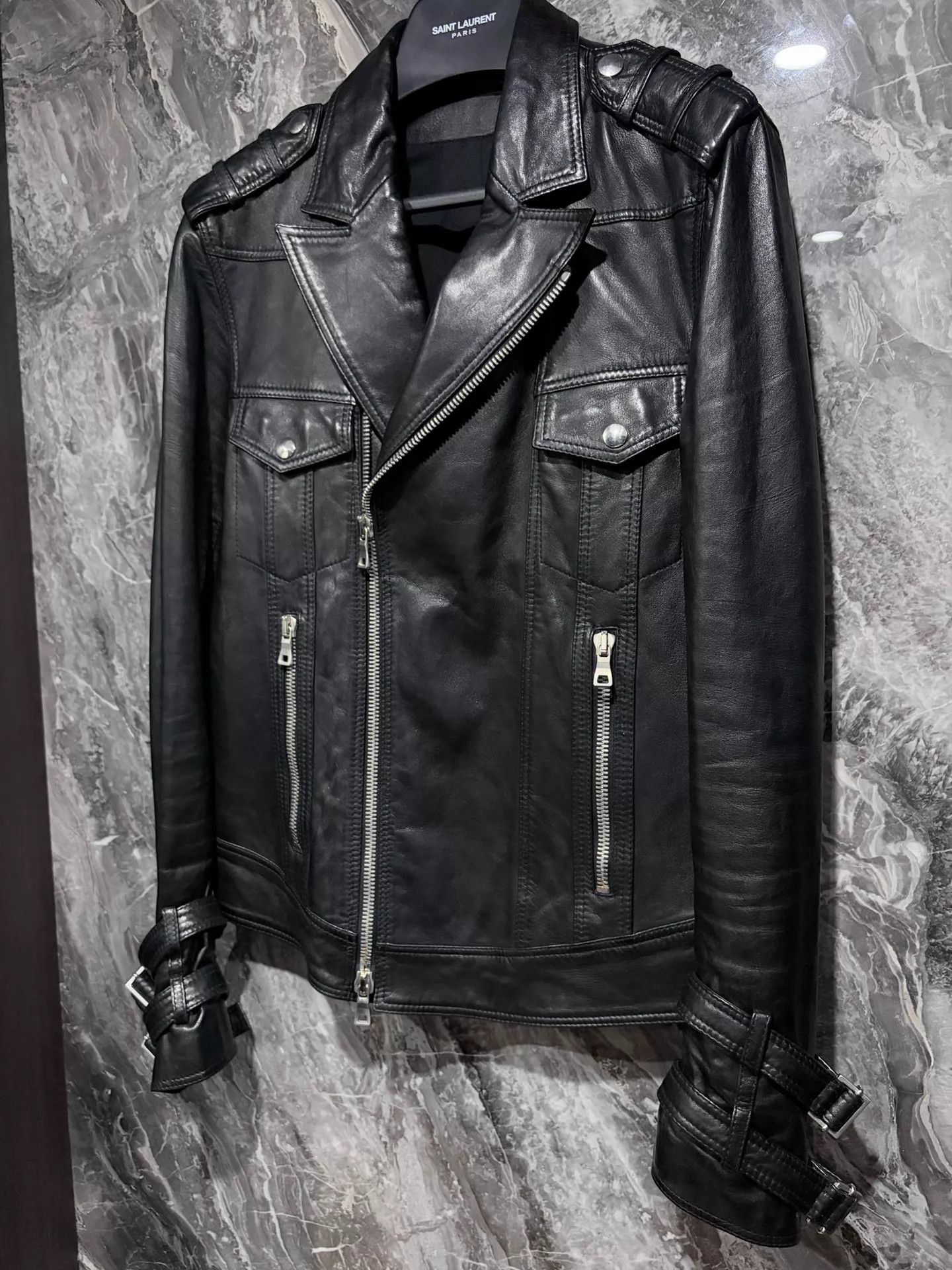 Balmain Balmain 14ss 4-Pocket Lambskin Jacket 48 Size US M / EU 48-50 / 2 - 4 Thumbnail