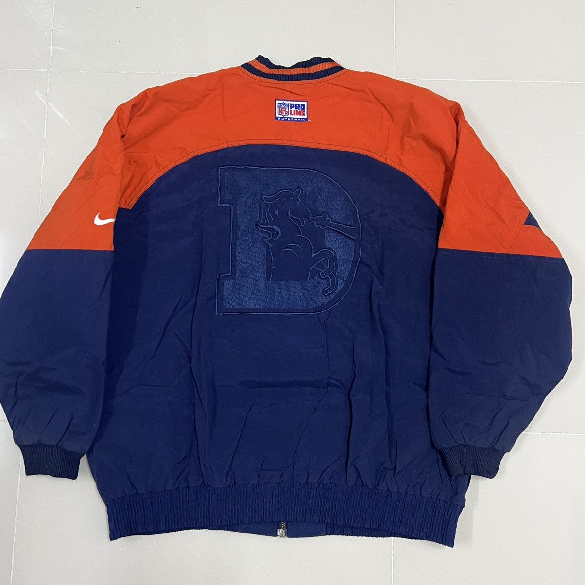 Nike Vintage NFL Denver Broncos Jacket 90s Size US XL / EU 56 / 4 - 2 Thumbnail