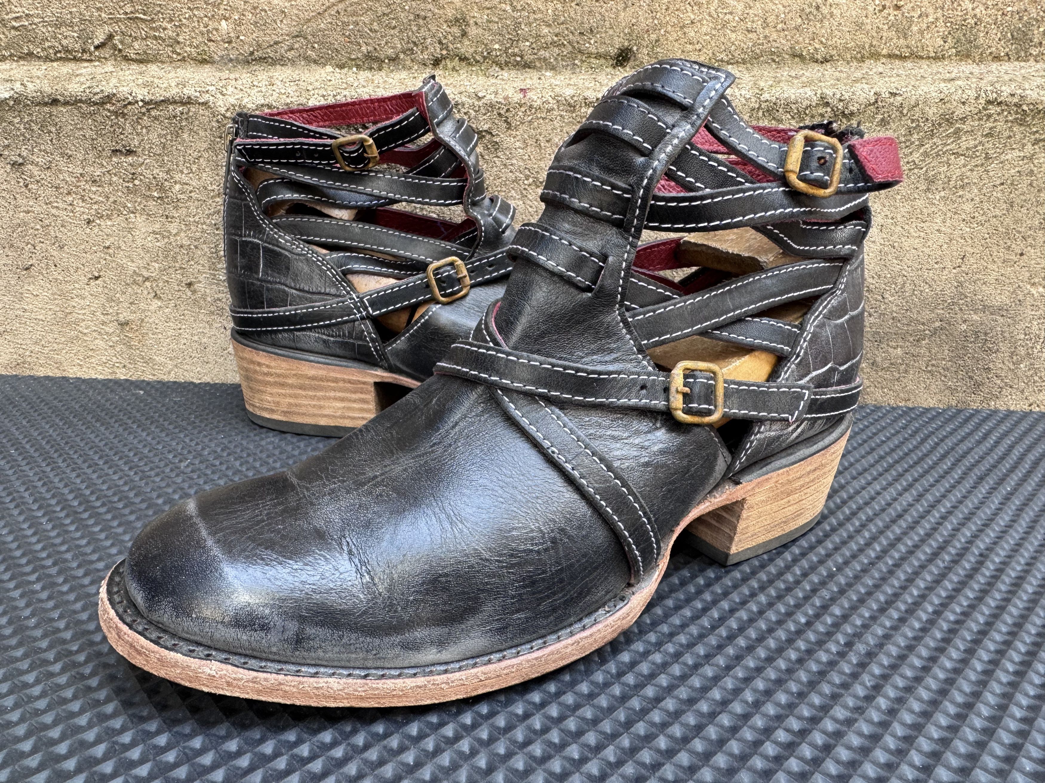 FREEBIRD FREEBIRD by Steven boost Stair Womens Strappy Ankle Avant Size US 7 / IT 37 - 1 Thumbnail