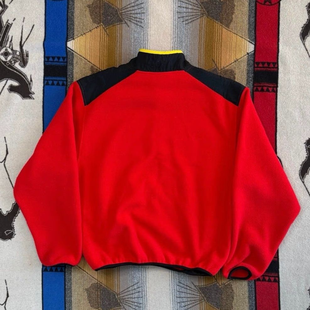 Marlboro VINTAGE Marlboro Adventure Team Fleece Jacket Men’s Large Red Snap Closure 90s Size US L / EU 52-54 / 3 - 5 Thumbnail