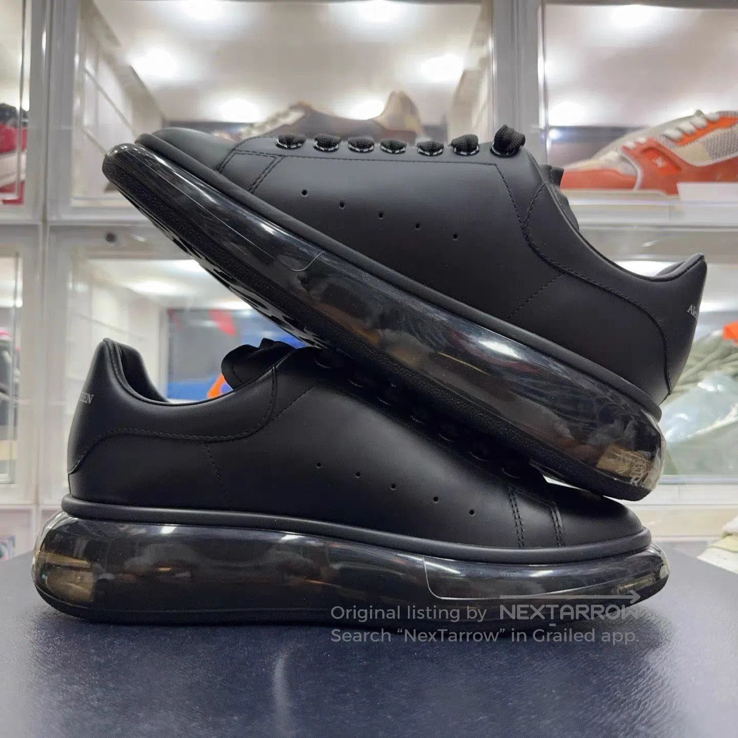 Alexander McQueen Black Low. Size US 7.5 / EU 40-41 - 3 Thumbnail
