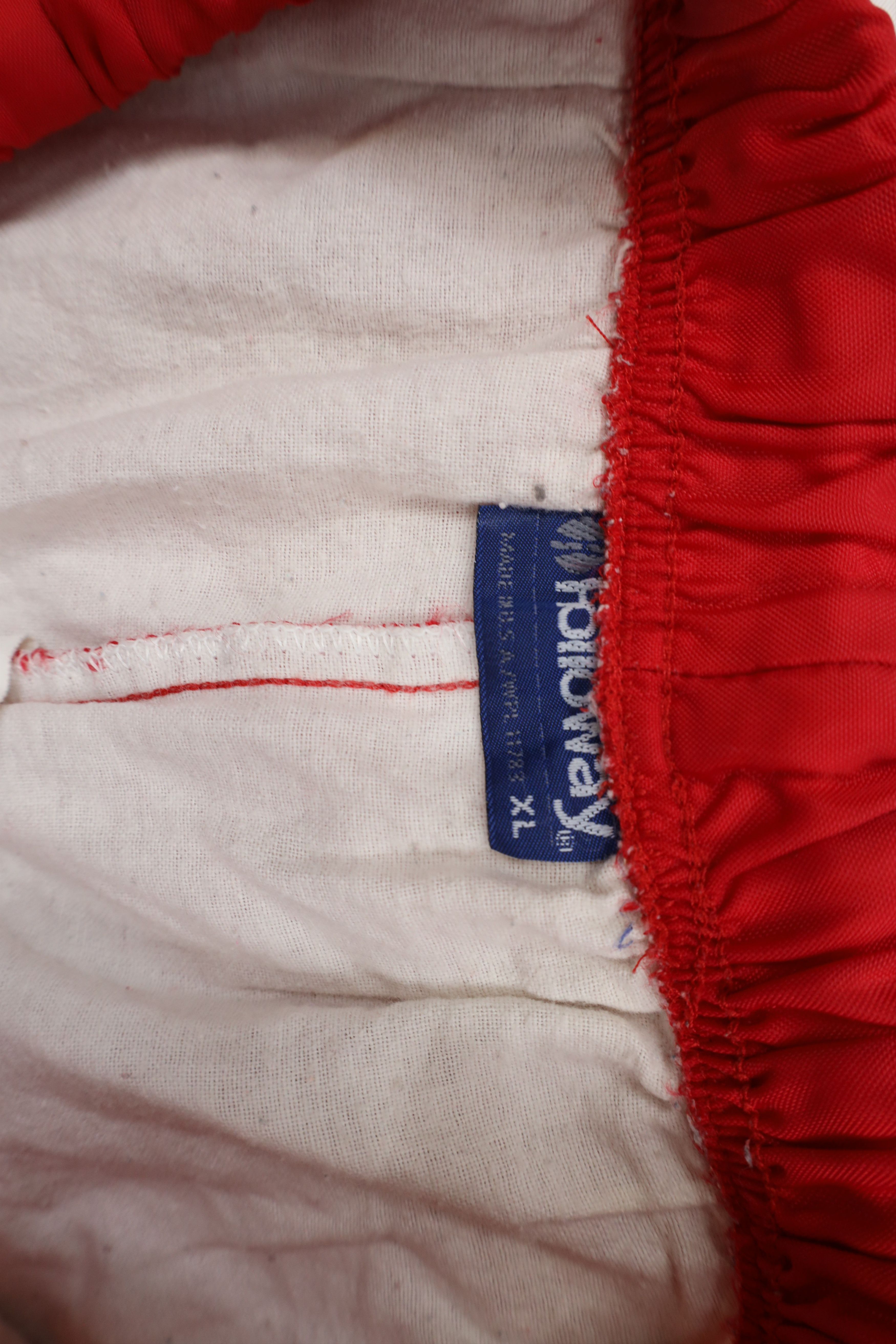 Vintage Vintage 90s Streetwear University Joggers Pants Red USA Size US 38 / EU 54 - 7 Thumbnail