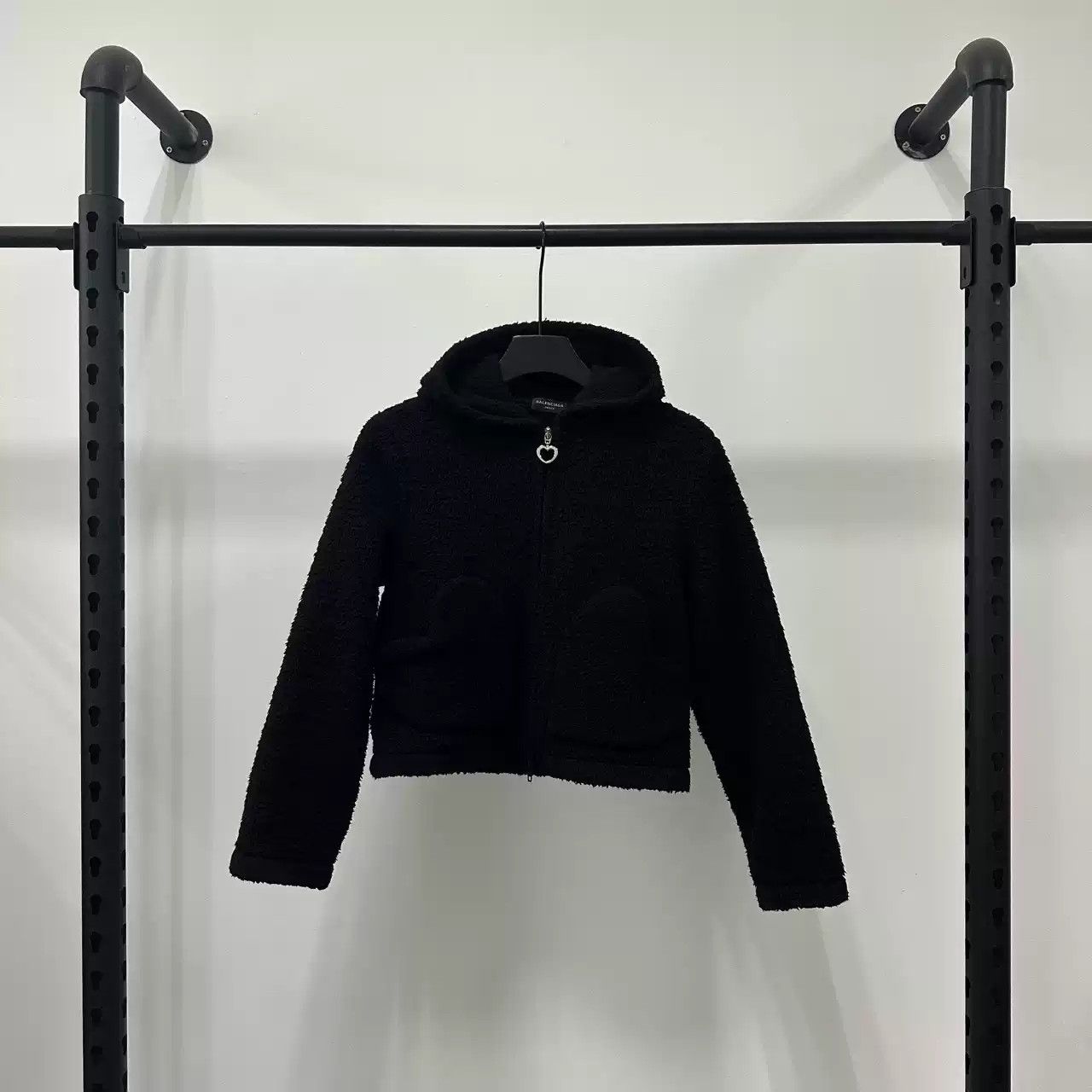 Balenciaga Balenciaga SS23 Mud Show Love Bear Polar Fleece Hoodie Size US S / EU 44-46 / 1 - 1 Thumbnail