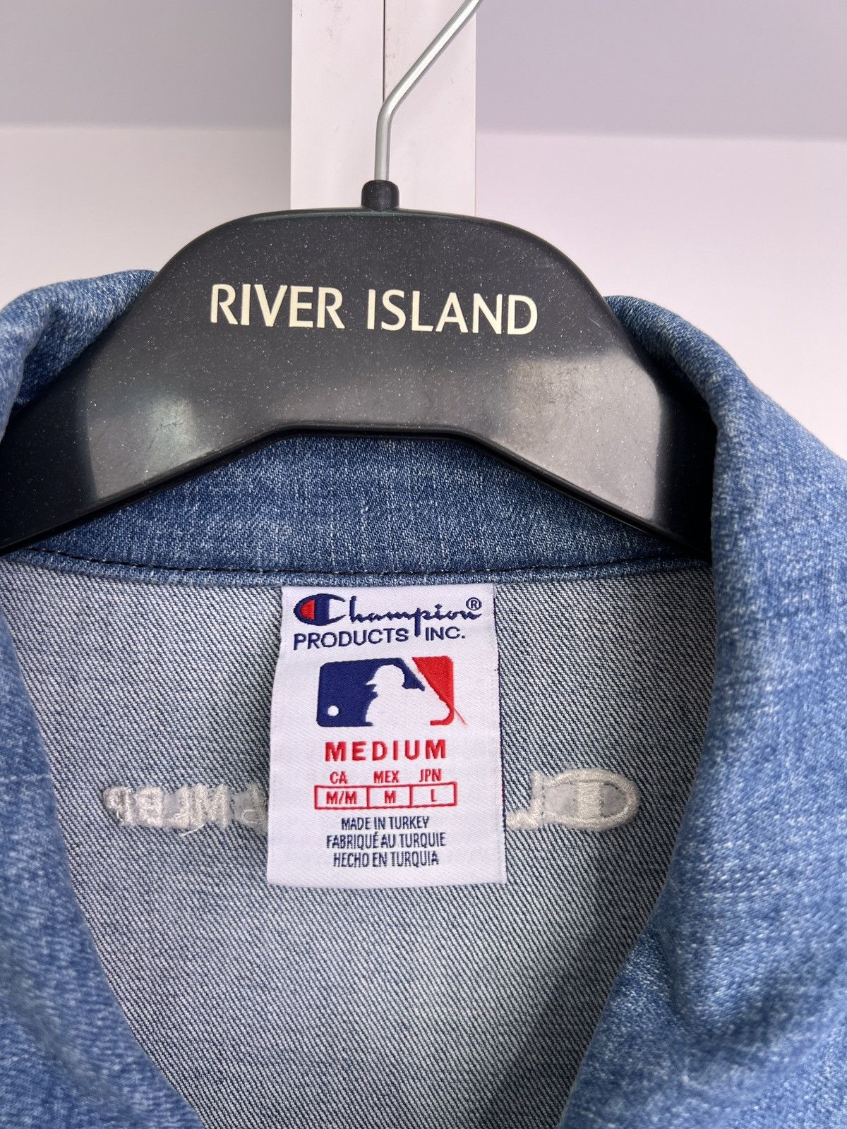 Champion × MLB × Vintage Vintage Champion Detroit Tigers MLBP jeans Button Up Shirt Size US M / EU 48-50 / 2 - 10 Thumbnail