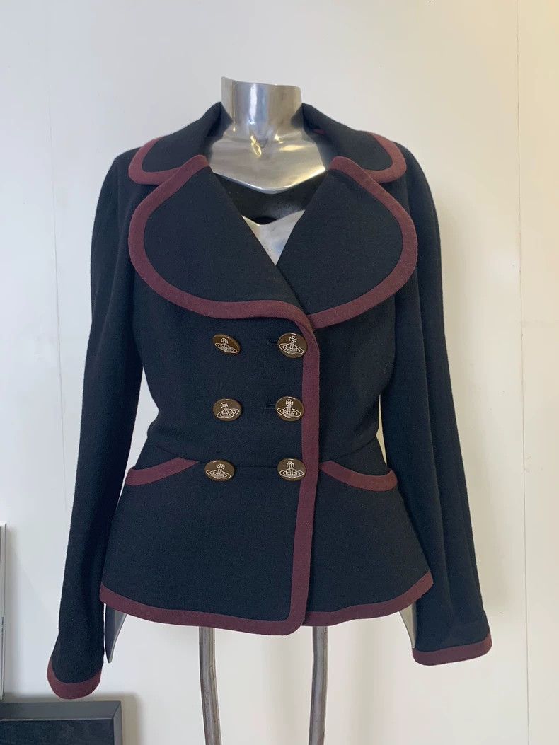 Vivienne Westwood Vivienne Westwood size2 A purple edged love collar jacket Size M / US 6-8 / IT 42-44 - 3 Thumbnail