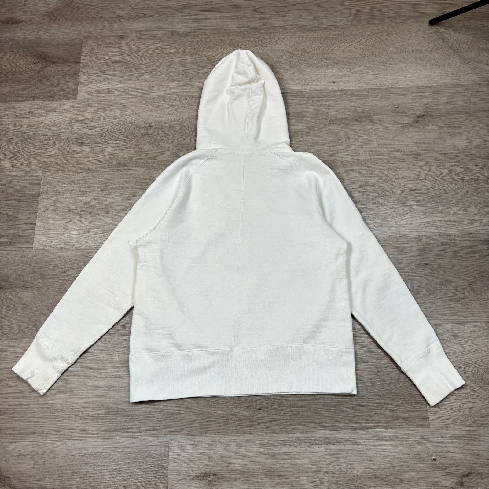 Japanese Brand Work Not Work Blank White Hoodie Men's Medium Made in Japan Size US M / EU 48-50 / 2 - 3 Thumbnail