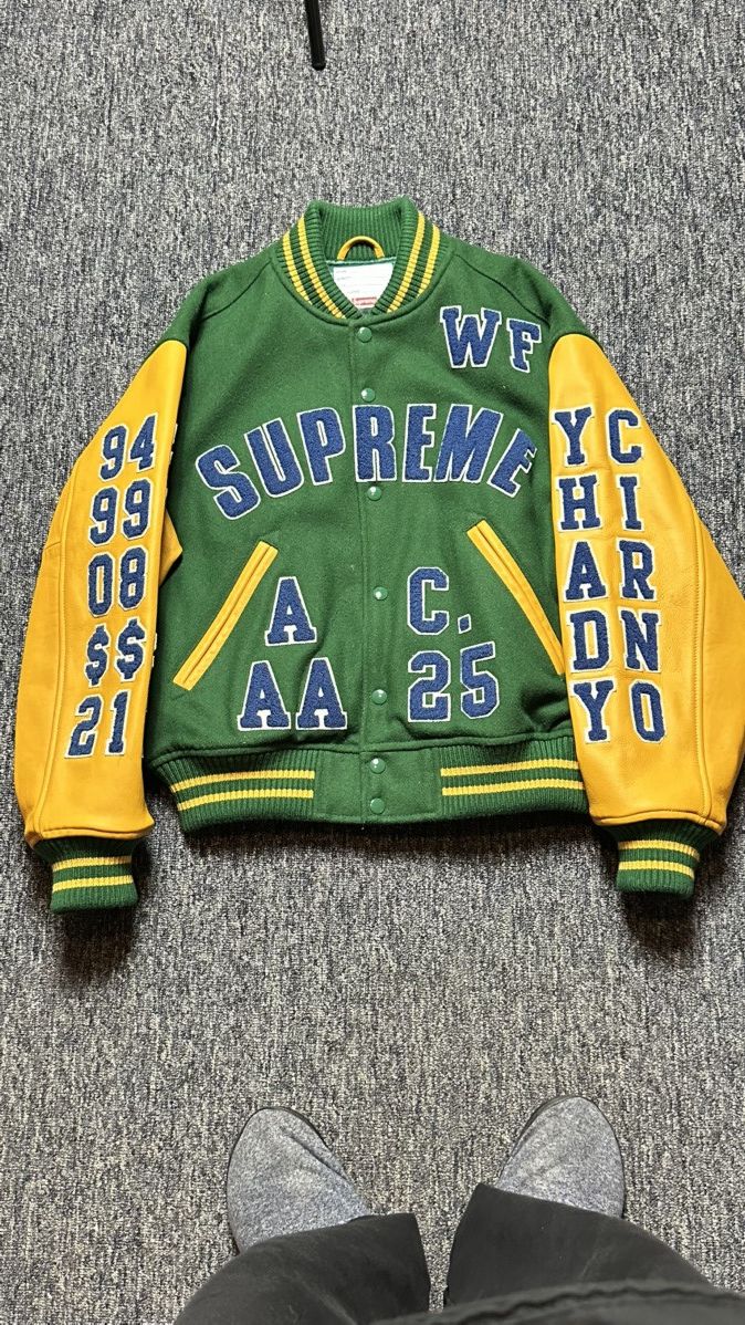 Supreme “Praises” Varsity Jacket