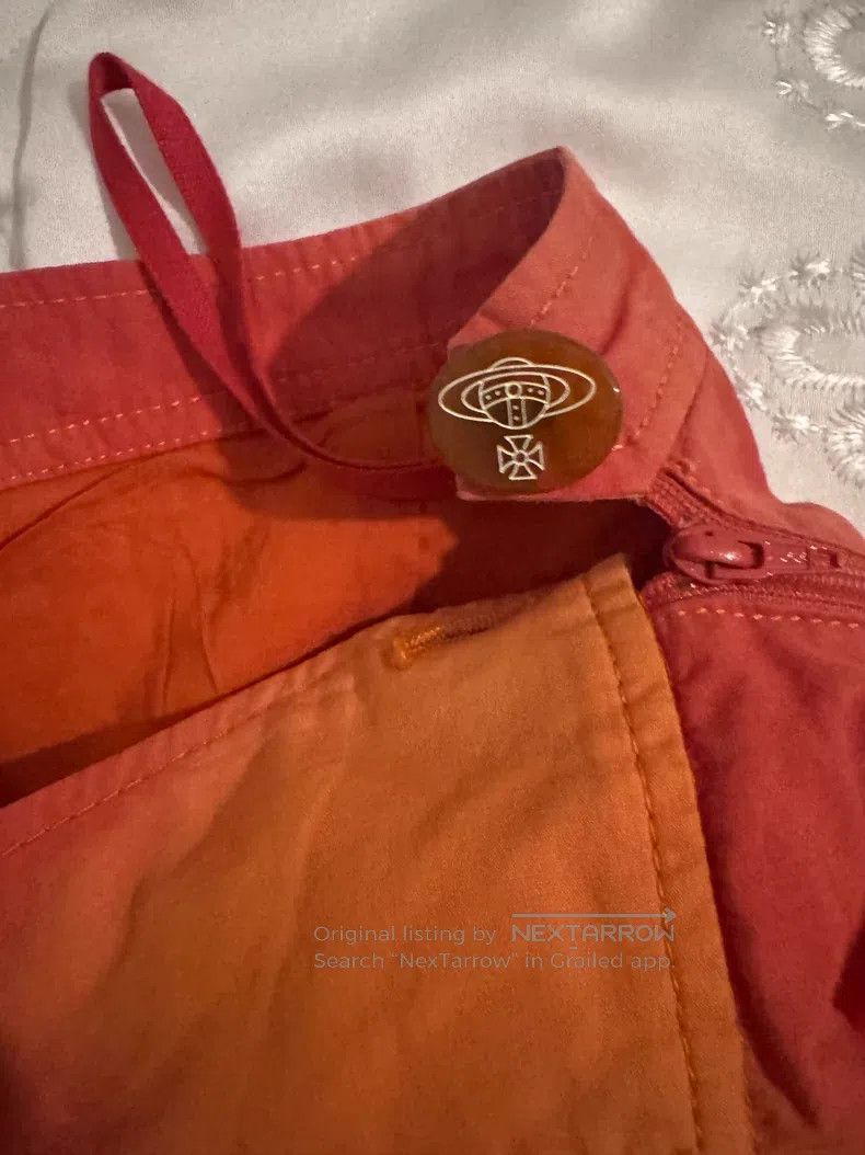 Vivienne Westwood Vivienne Westwood size 2 Vintage Orange Asymmetrical Skirt Size 24" / US 00 / IT 34 - 3 Thumbnail