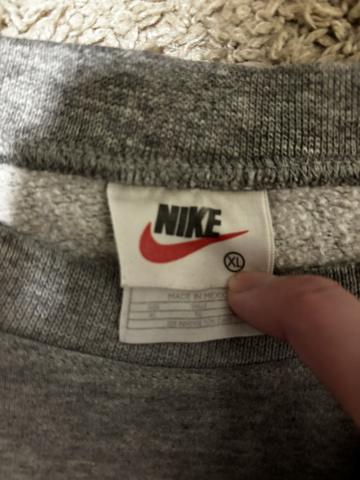 Nike Vintage Nike Crewneck Size US XL / EU 56 / 4 - 4 Thumbnail