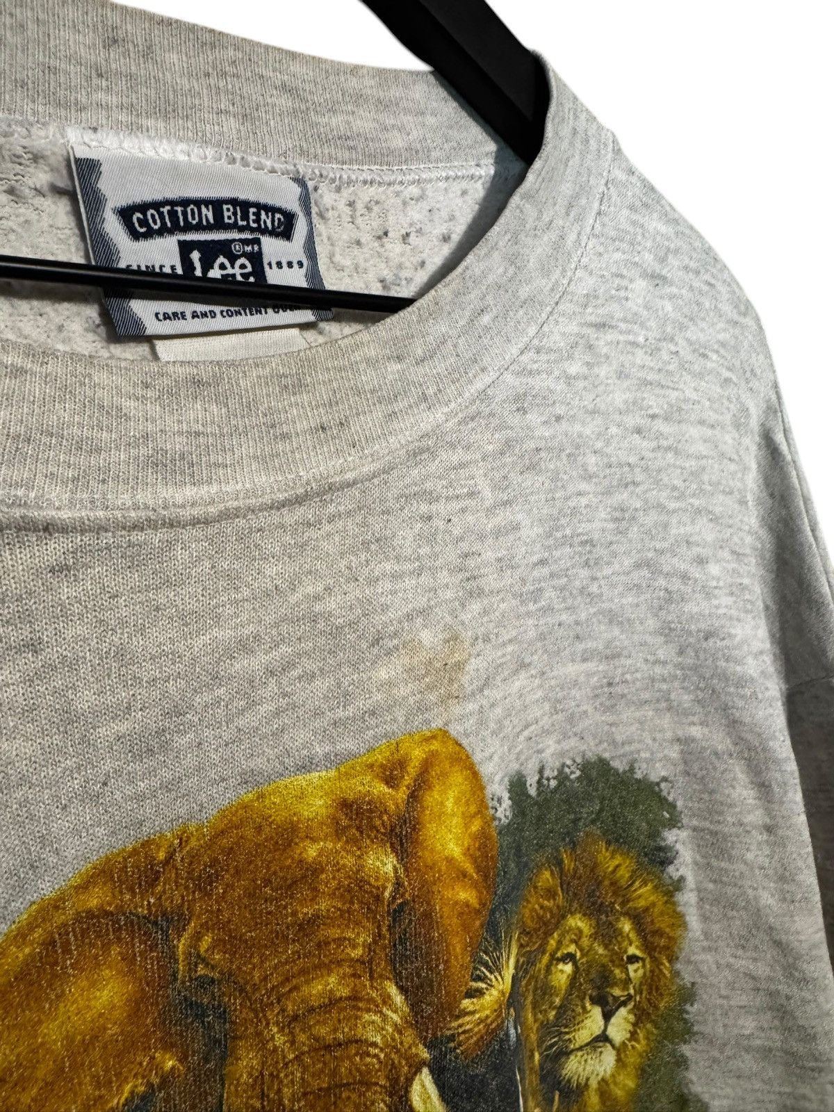 Vintage 90’s busch Garden grey crewneck Size US L / EU 52-54 / 3 - 2 Thumbnail