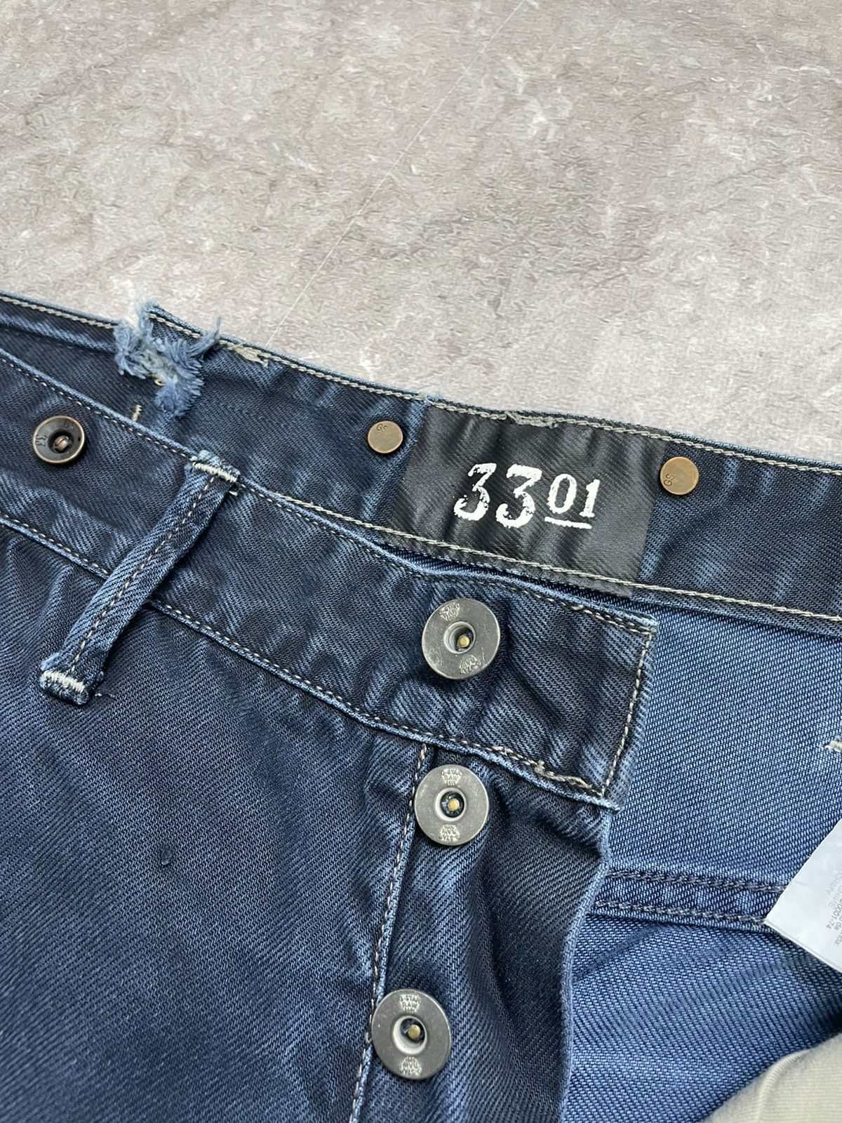 G-Star G star raw wide leg baggy double knee jeans pants y2k Size US 33 - 7 Thumbnail