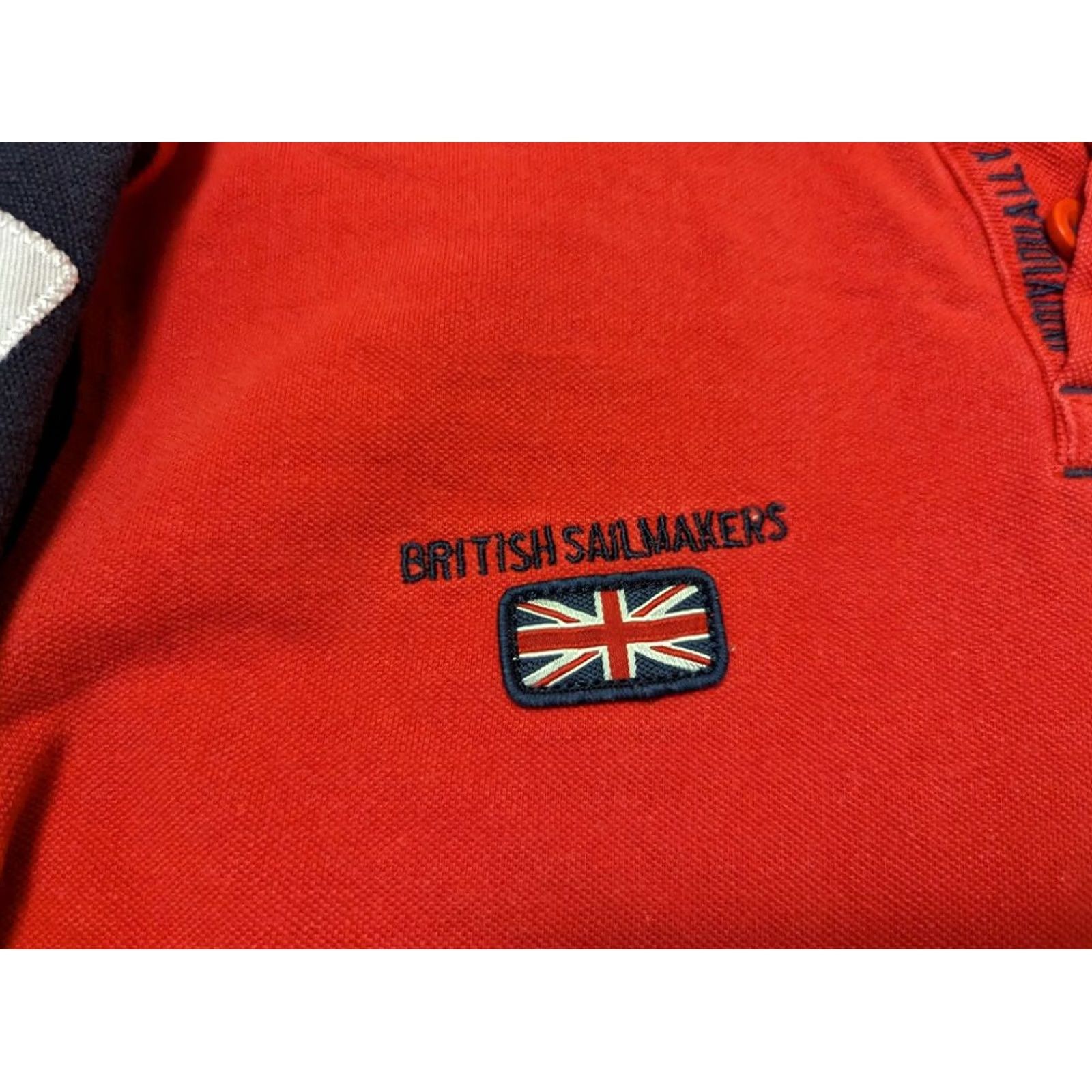 Vintage QUBA SAILS X-SERIES BRITISH NAUTICAL POLO SHIRT MENS SIZE S RED Size US S / EU 44-46 / 1 - 3 Thumbnail