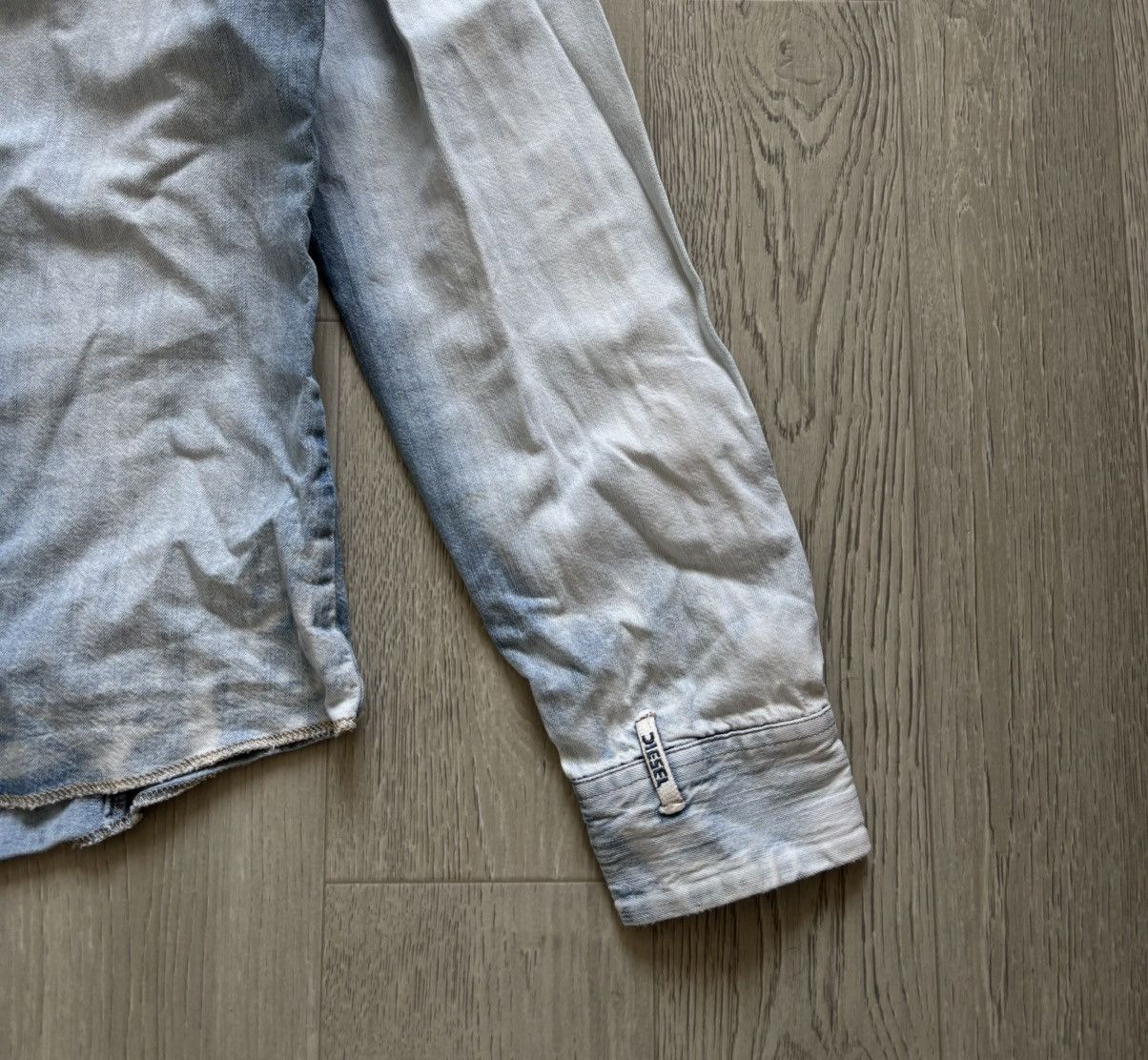 Diesel × Vintage Western Diesel Denim Shirt Cowboy Style Size US L / EU 52-54 / 3 - 4 Thumbnail