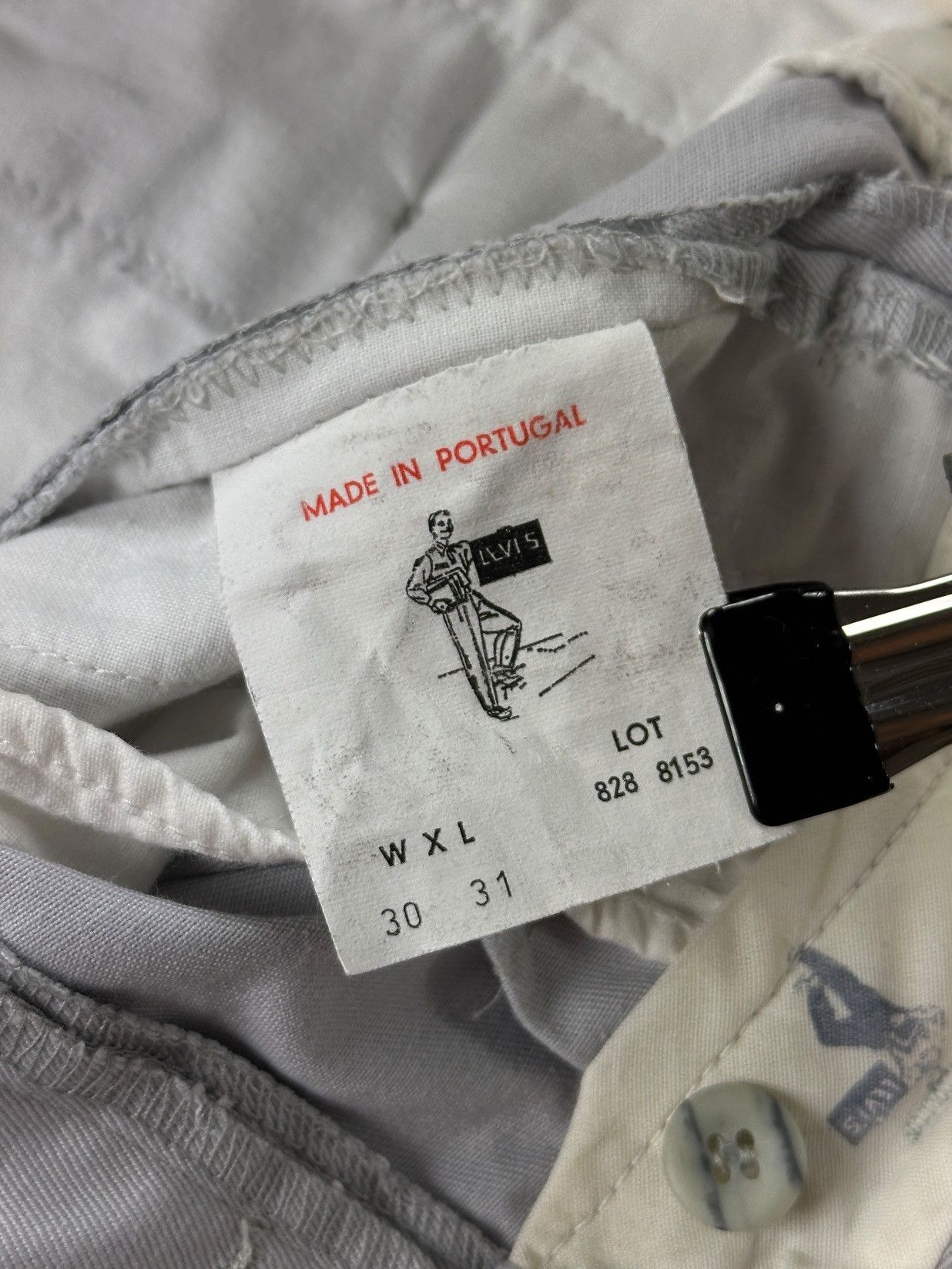 Levi's Vintage Clothing NWT🏷️ Vintage 80’s Levis College Chinos Women’s Shorts Size 28" / US 6 / IT 42 - 15 Thumbnail