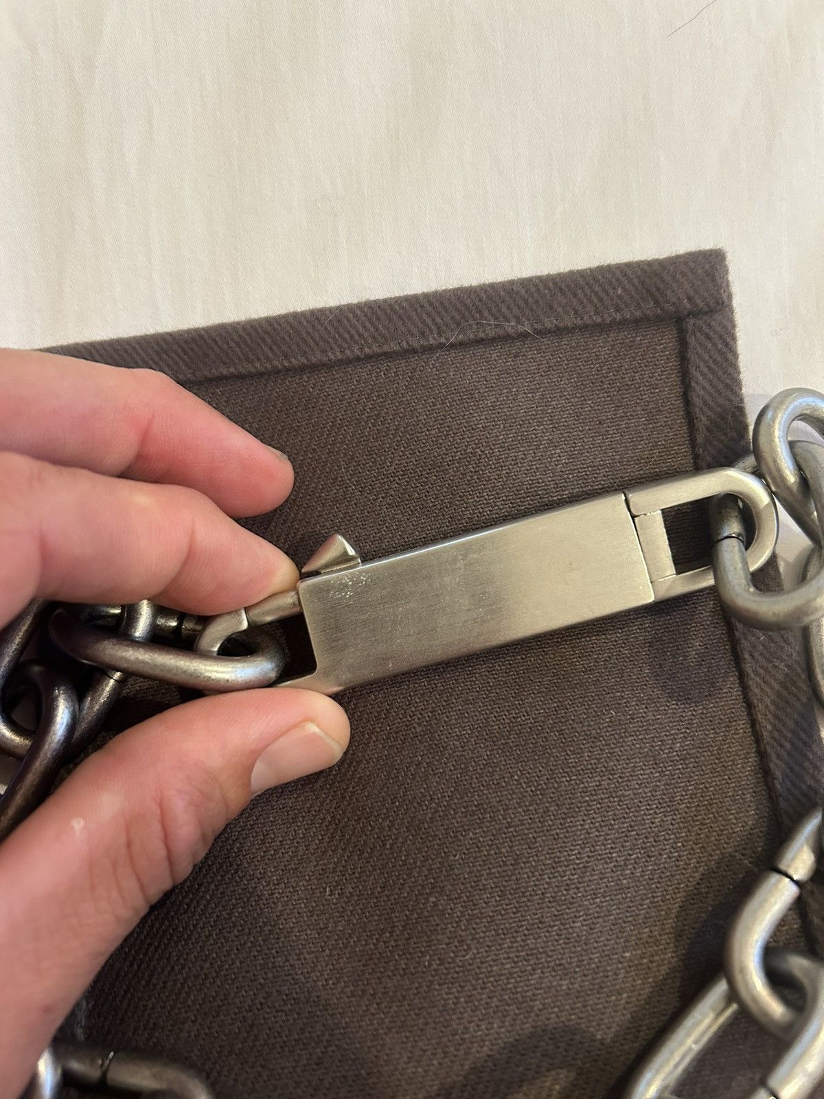 Rick Owens Rick Owens Pentagram Choker Size ONE SIZE - 6 Thumbnail